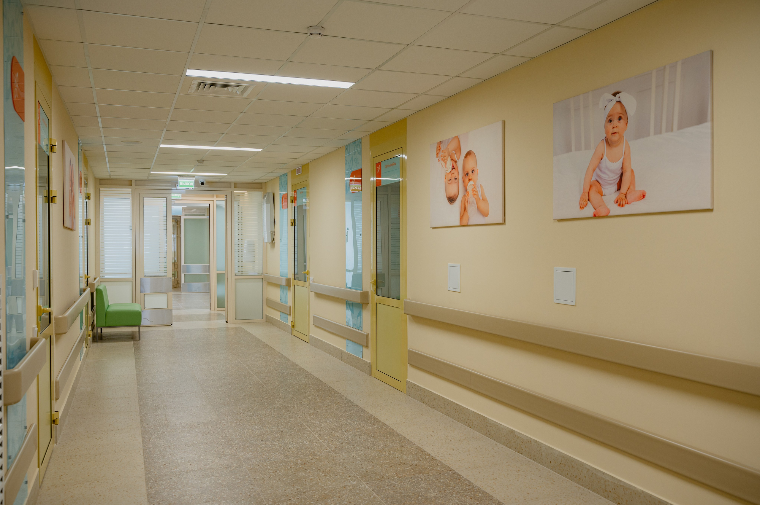 Интерьерная съёмка для «СМАРТМ», родильный дом на Чуйкова г. Казань. Фотограф/видеограф Богдан Голованов