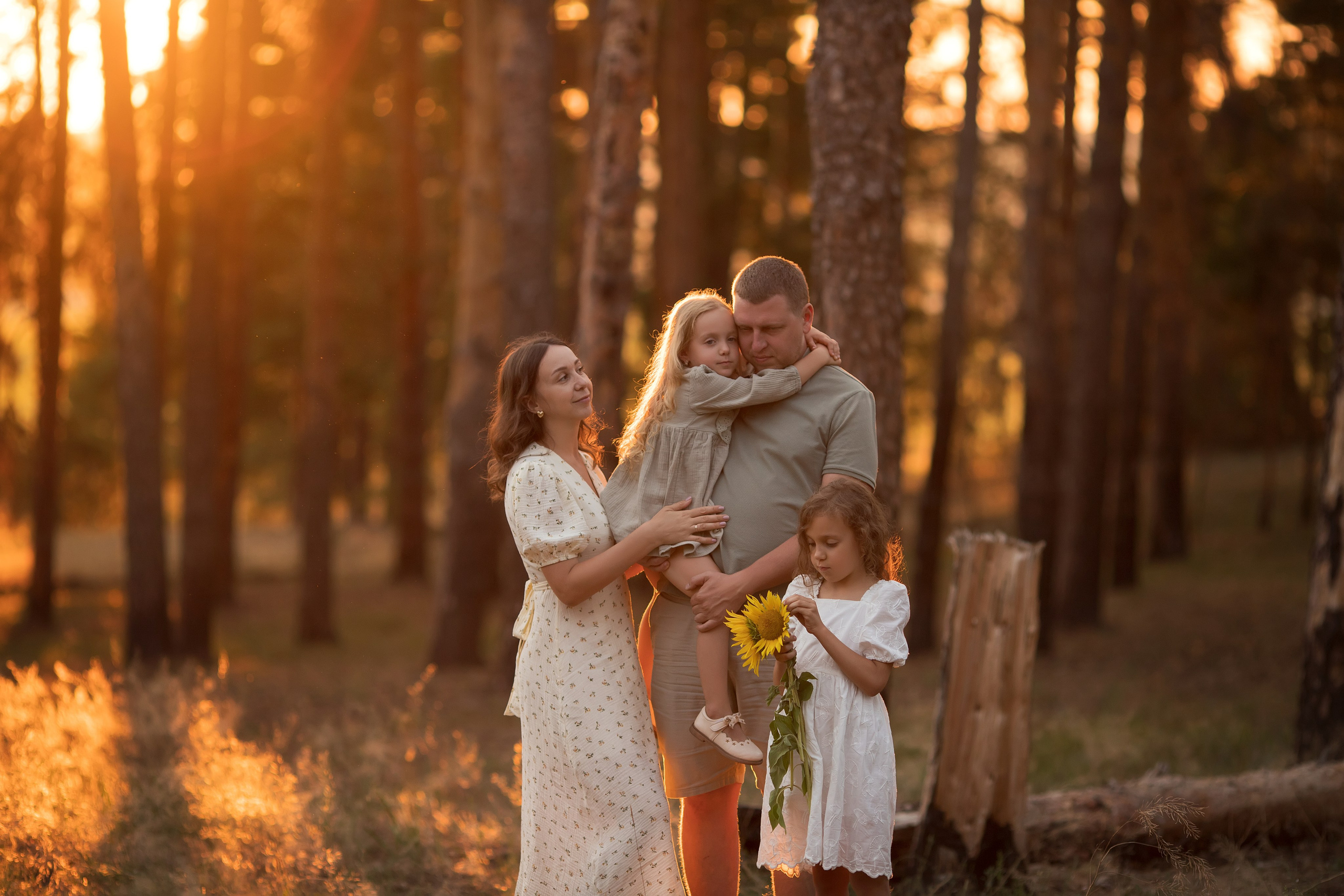 Теплый август. Семейный и детский фотограф в Саратове Полина Коткина