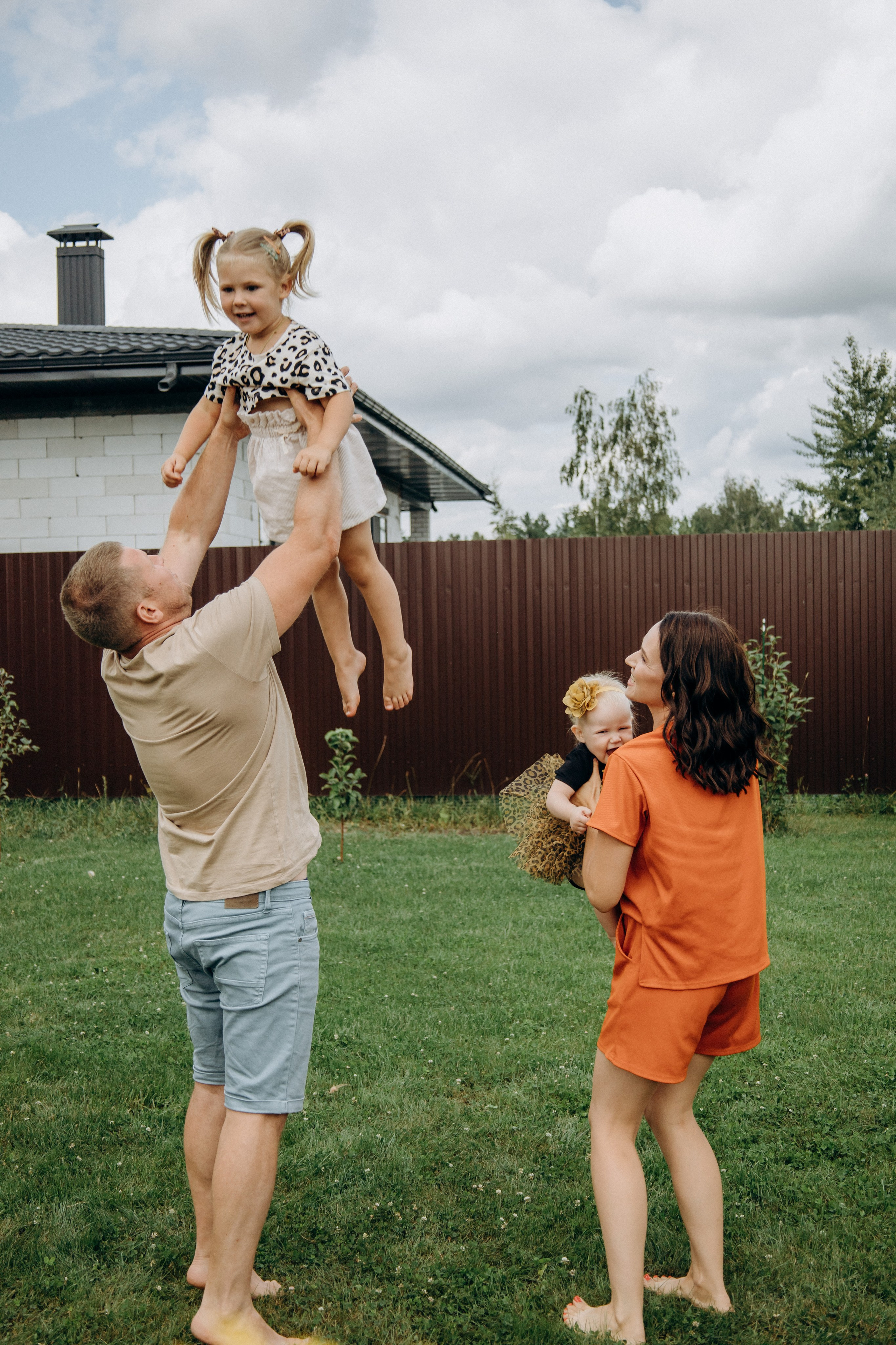 Хрустящие батоны и крошка Милана. Портретный и семейный фотограф в Воронеже Ксения Ремизова