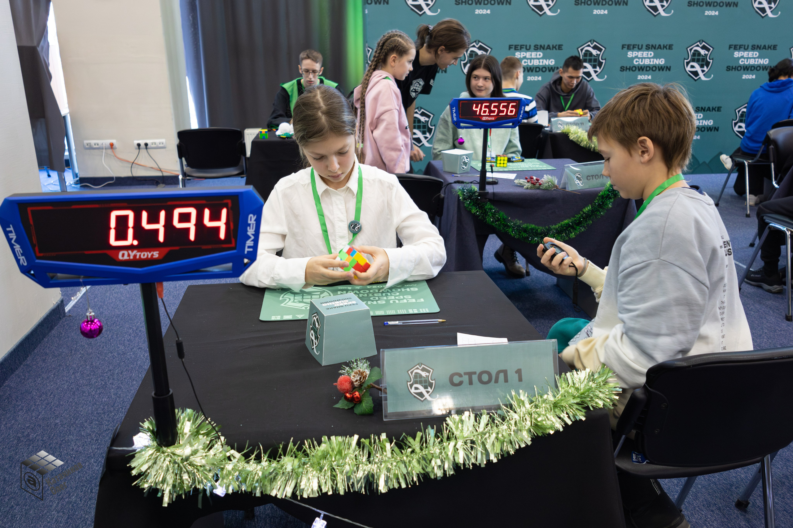 FEFU Snake Speedcubing Showdown 2024. Олег Катакинов| Репортажный фотограф в городе у моря (Владивосток)