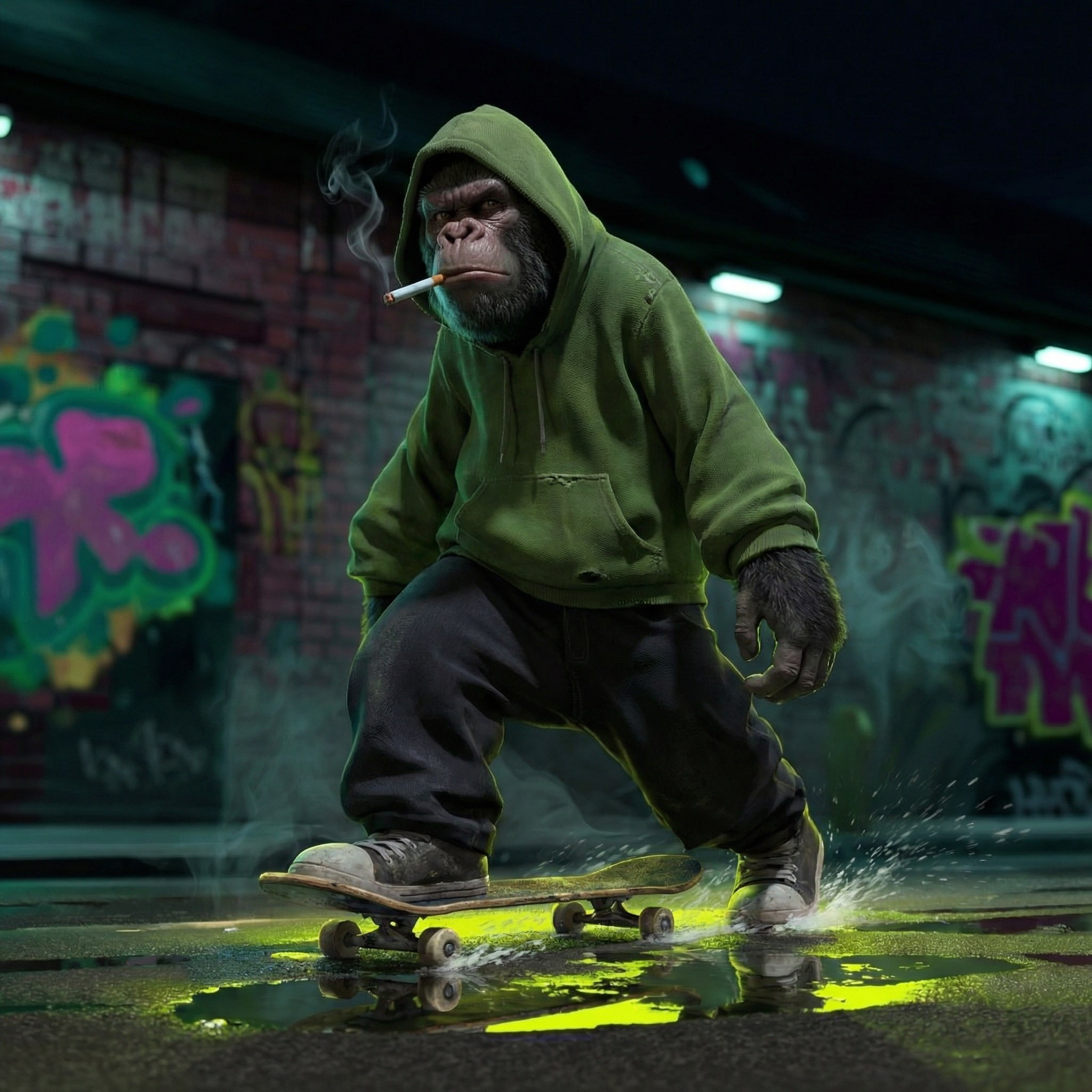 AI-фото. Yung_linn_ai