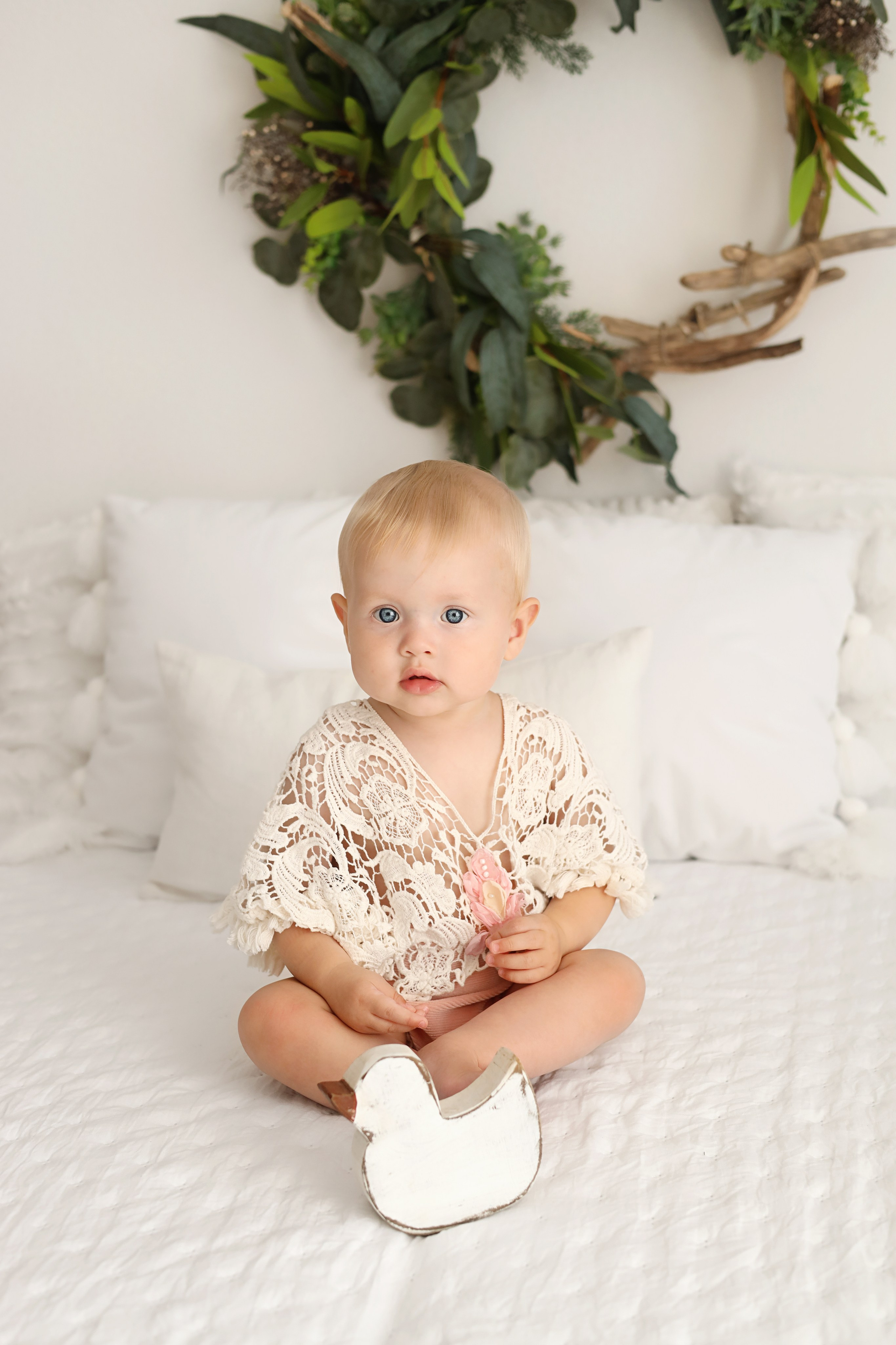 Ангелине 1 годик. Фотограф новорожденных Москва. Ньюборн фотограф Москва