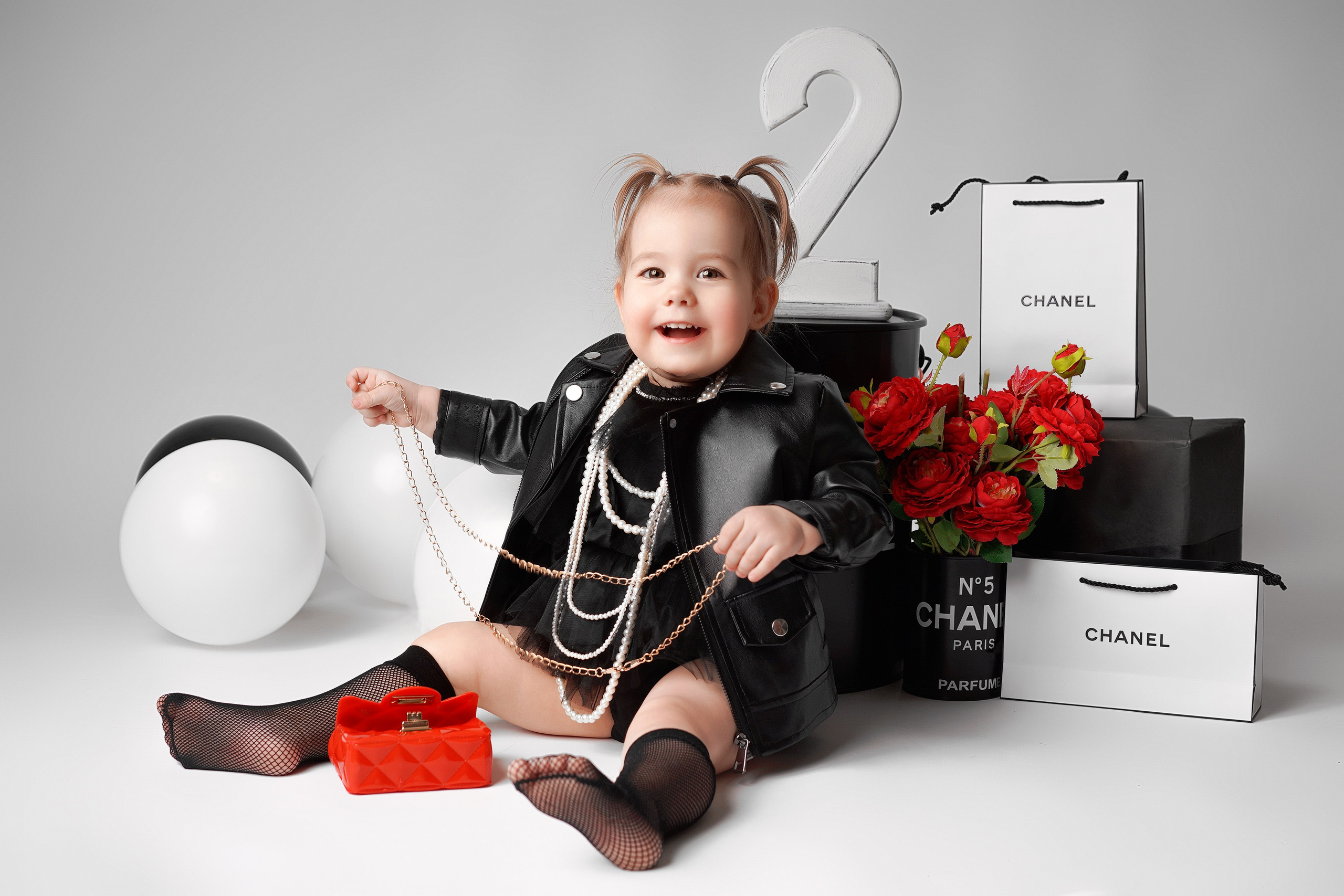 ФОТОСЕССИЯ для маленькой модницы в стиле CHANEL. Фотограф новорожденных беременных в Тюмени Ткачук Татьяна