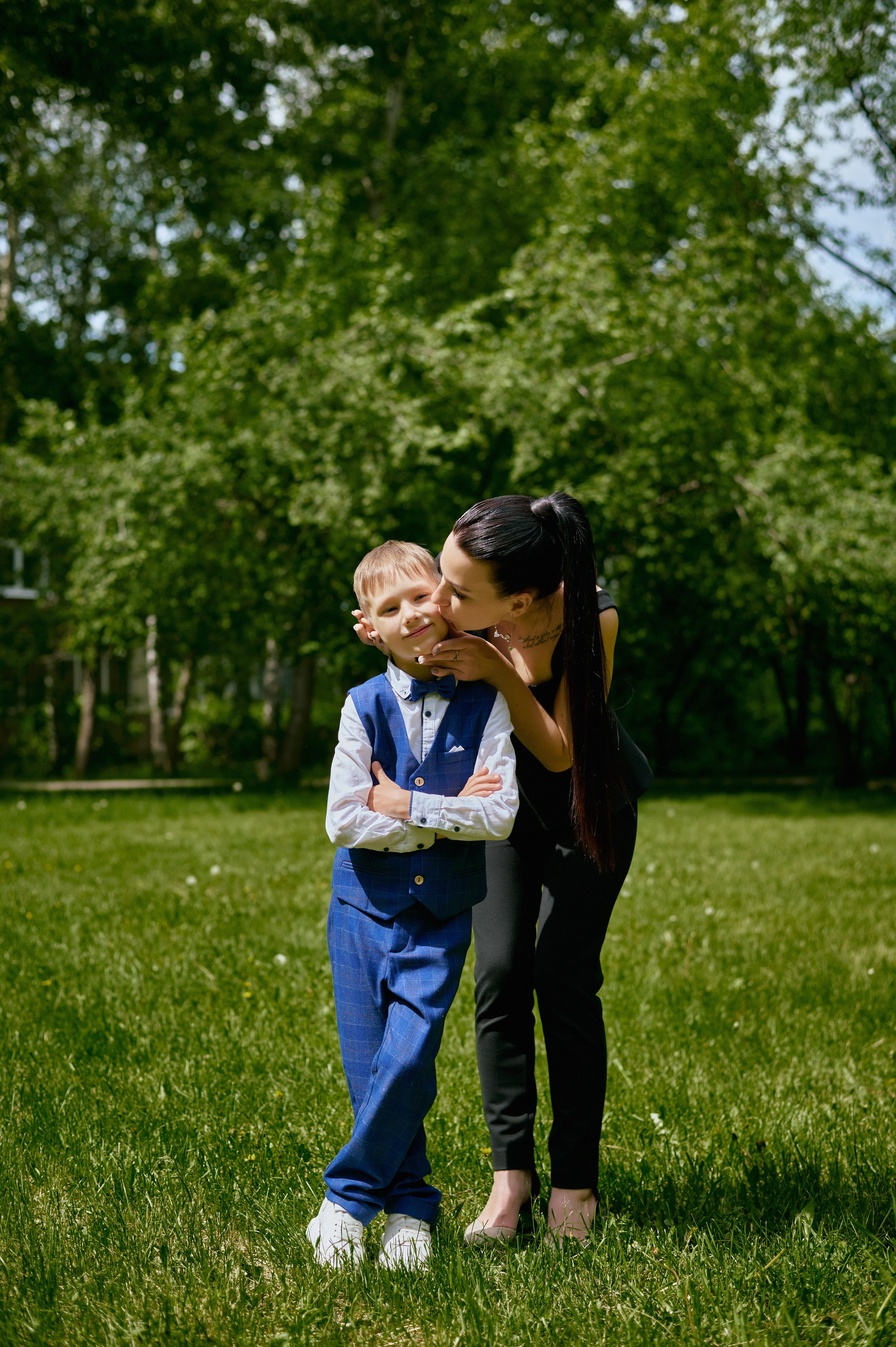 Мама и сын. Фотограф Барнаул Софья Бояринова