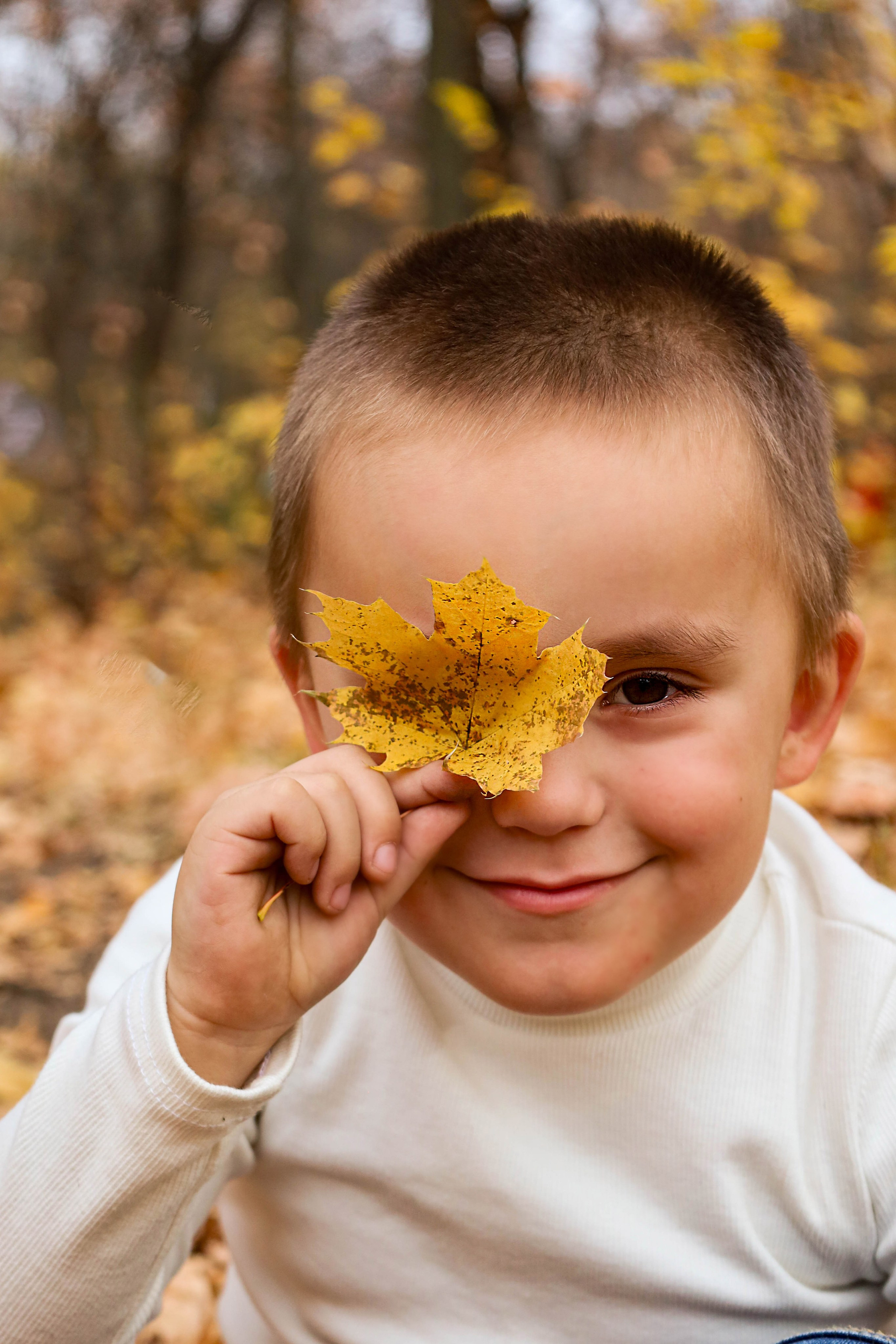 осенняя фотосессия пикник мама с сыном