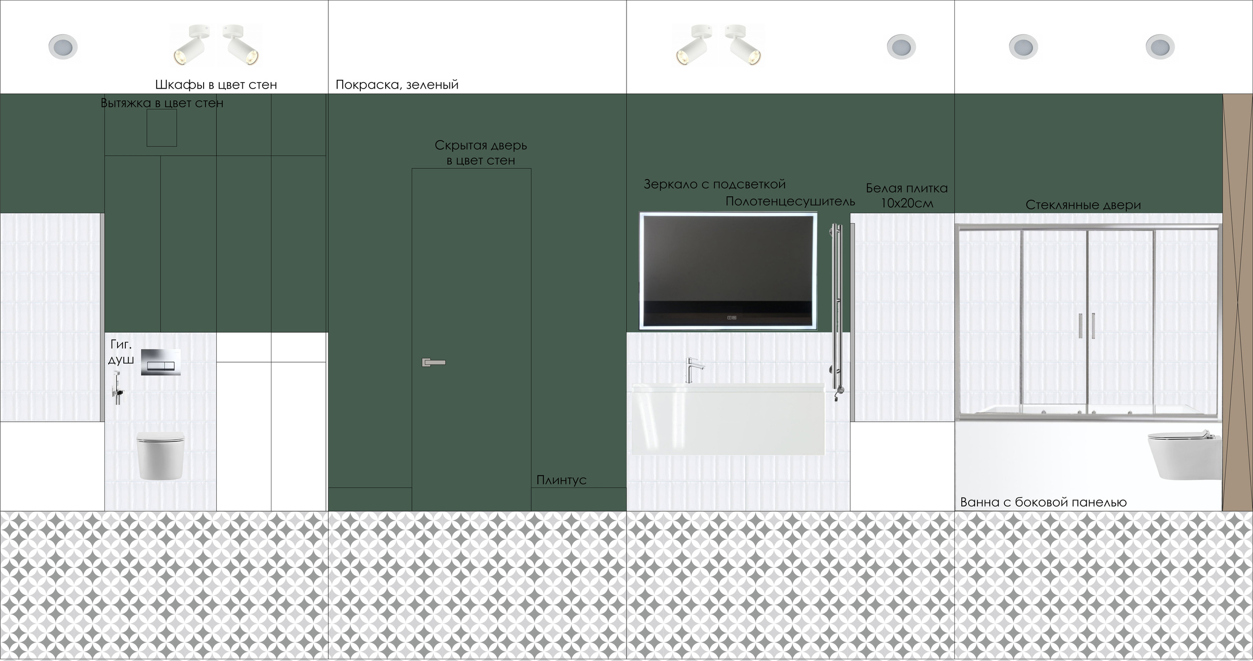 «Затмение» 42кв.м, фото. Дизайнер интерьеров Olala interior design