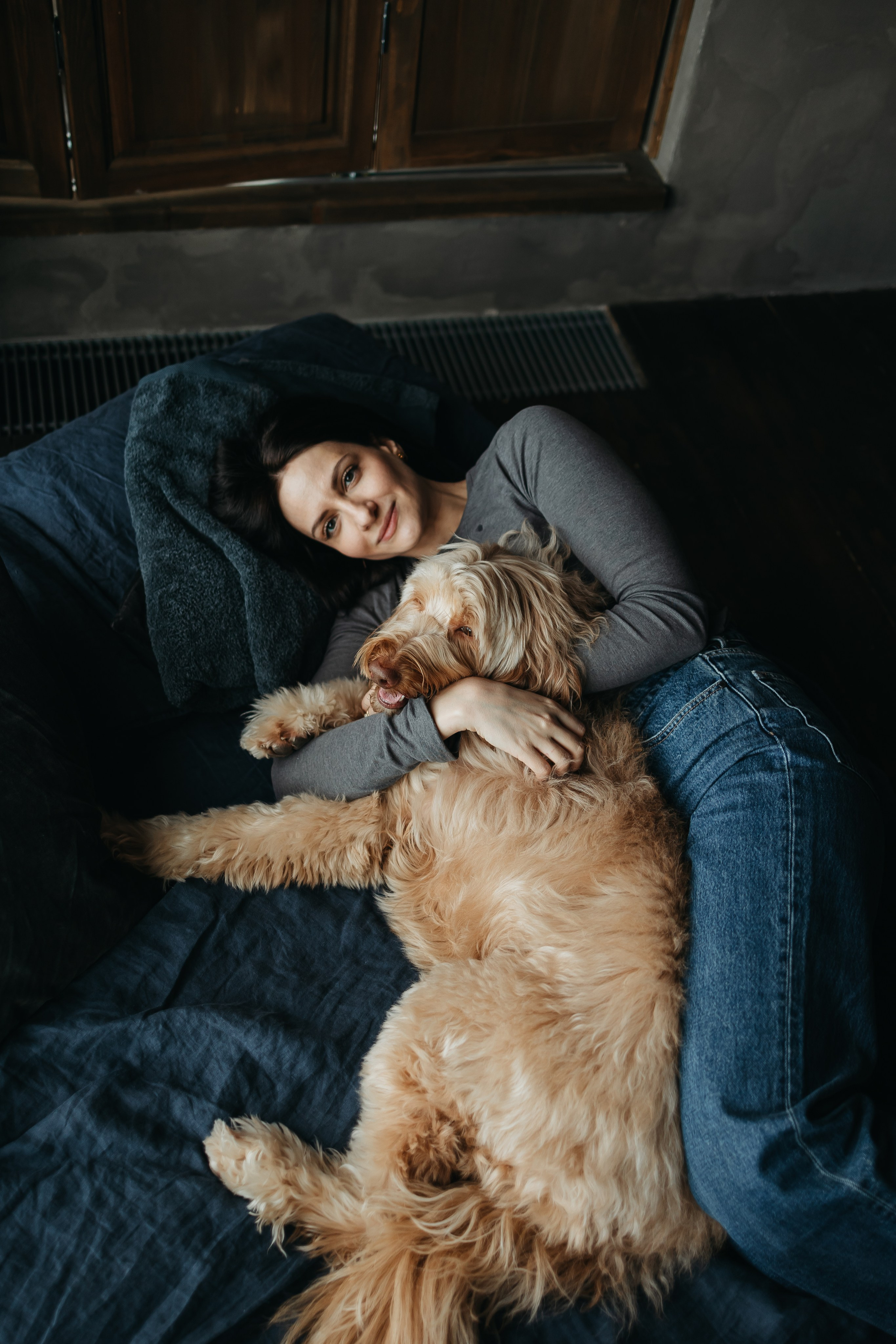 Алина и Фиби. Фотограф-анималист в Санкт-Петербурге Алина Яхонт