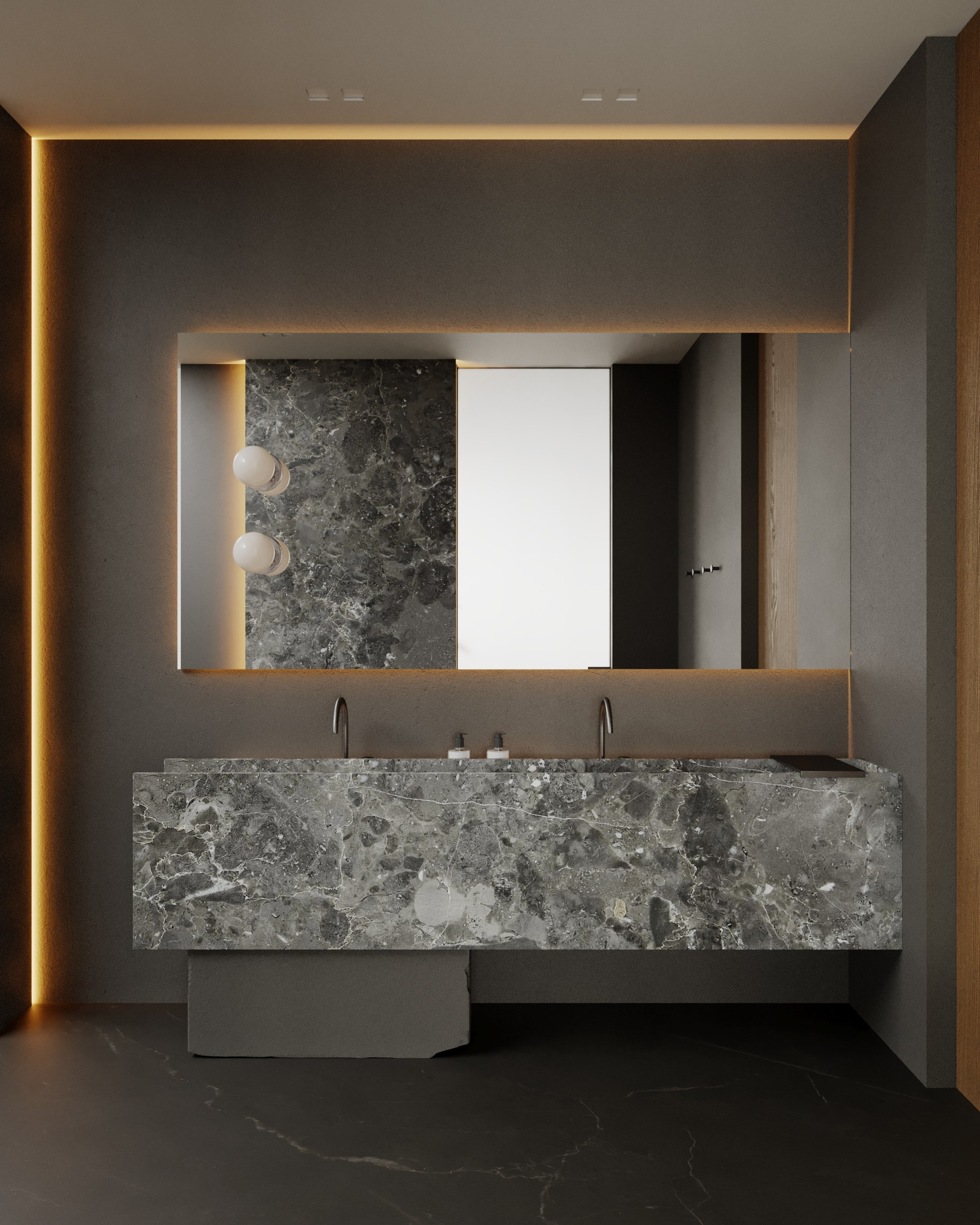 RIVER HOUSE /3000 sq m /24'. Интерьерное ателье numéro а