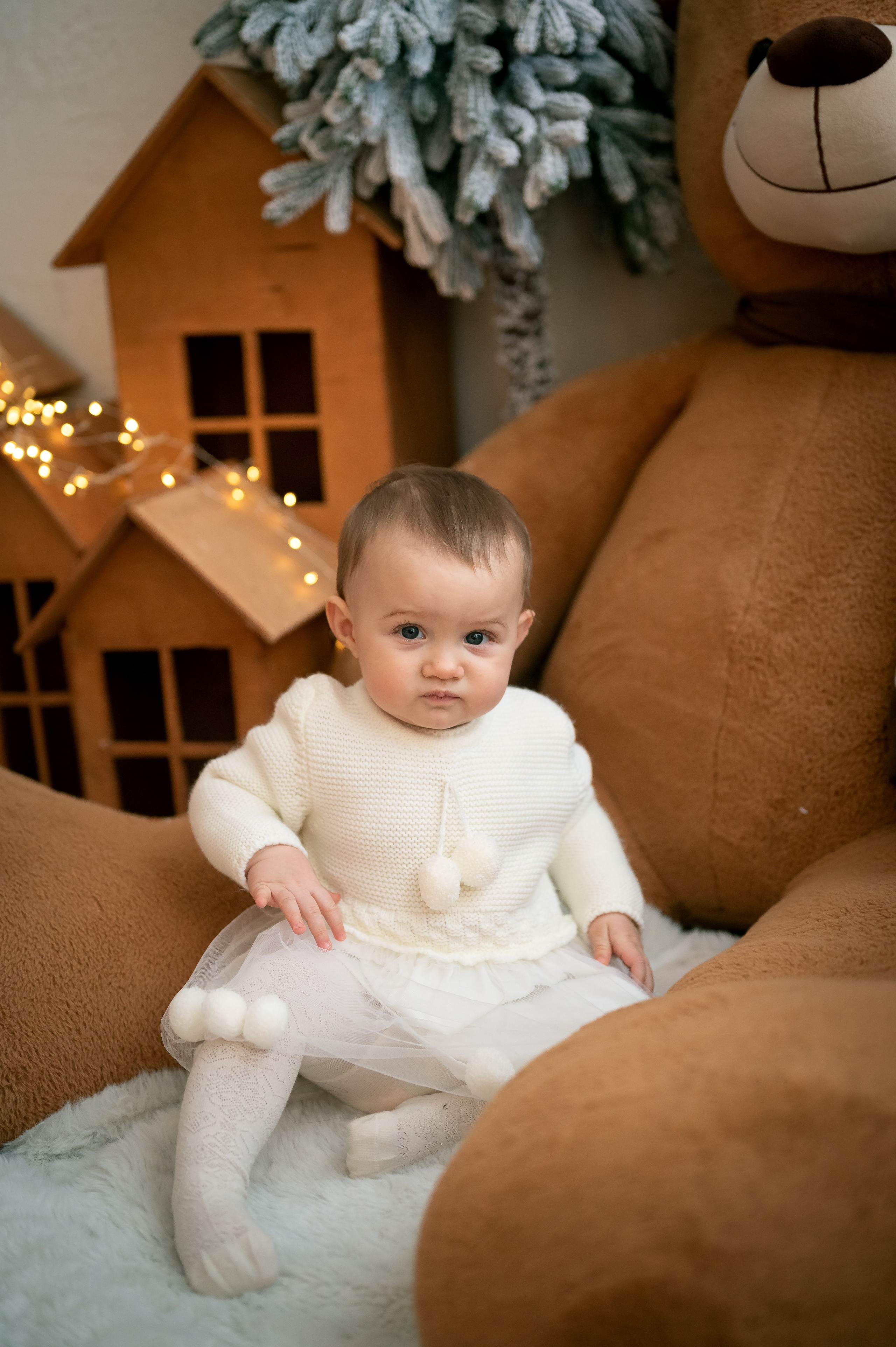 Новый год в студии. Фотограф новорождённых, семейный, школьный в городе Калуге Евгения