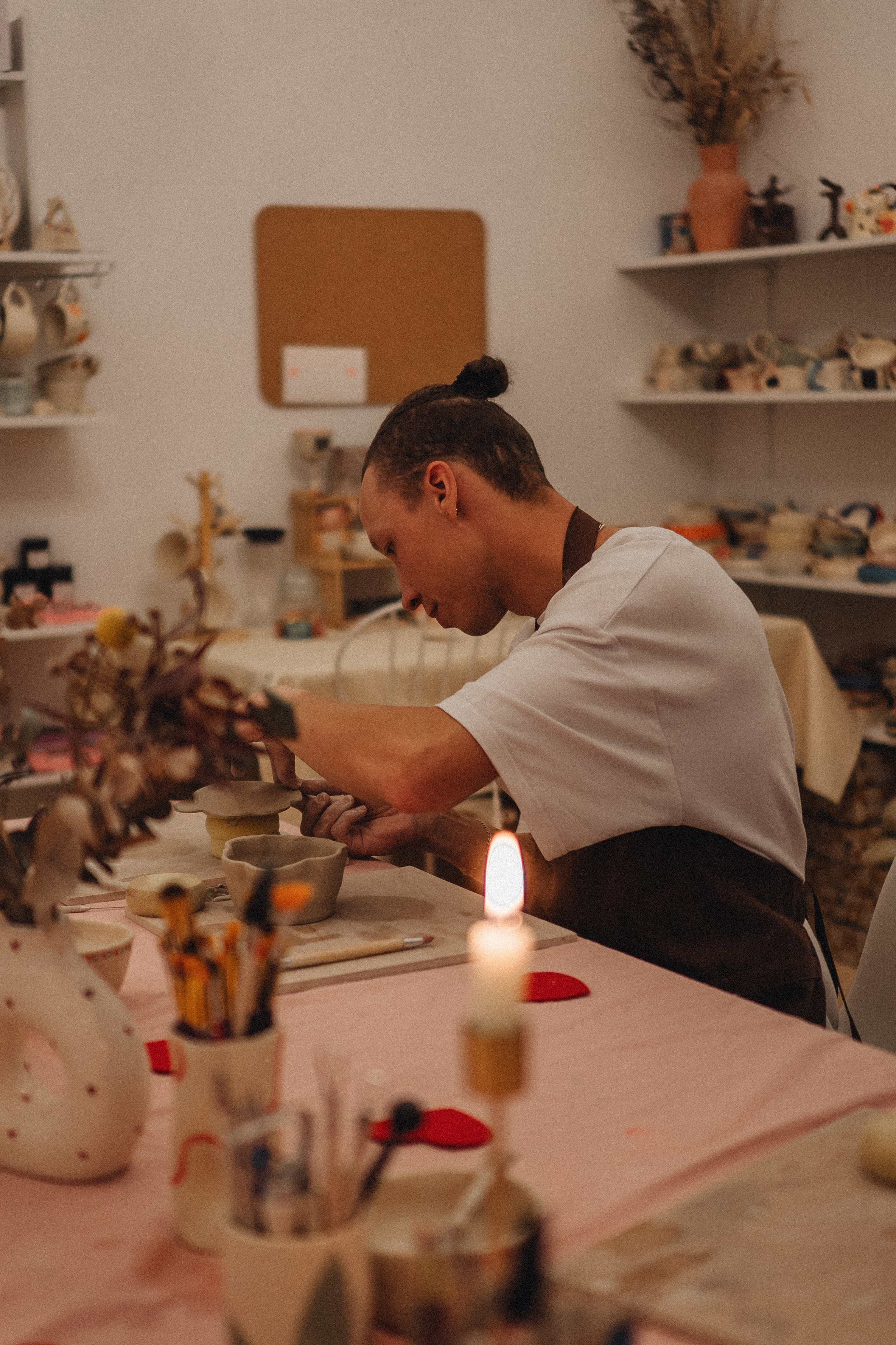 СВИДАНИЕ В ГОНЧАРНОЙ МАСТЕРСКОЙ. Профессиональный фотограф, Санкт-Петербург — Виктория Богомолова