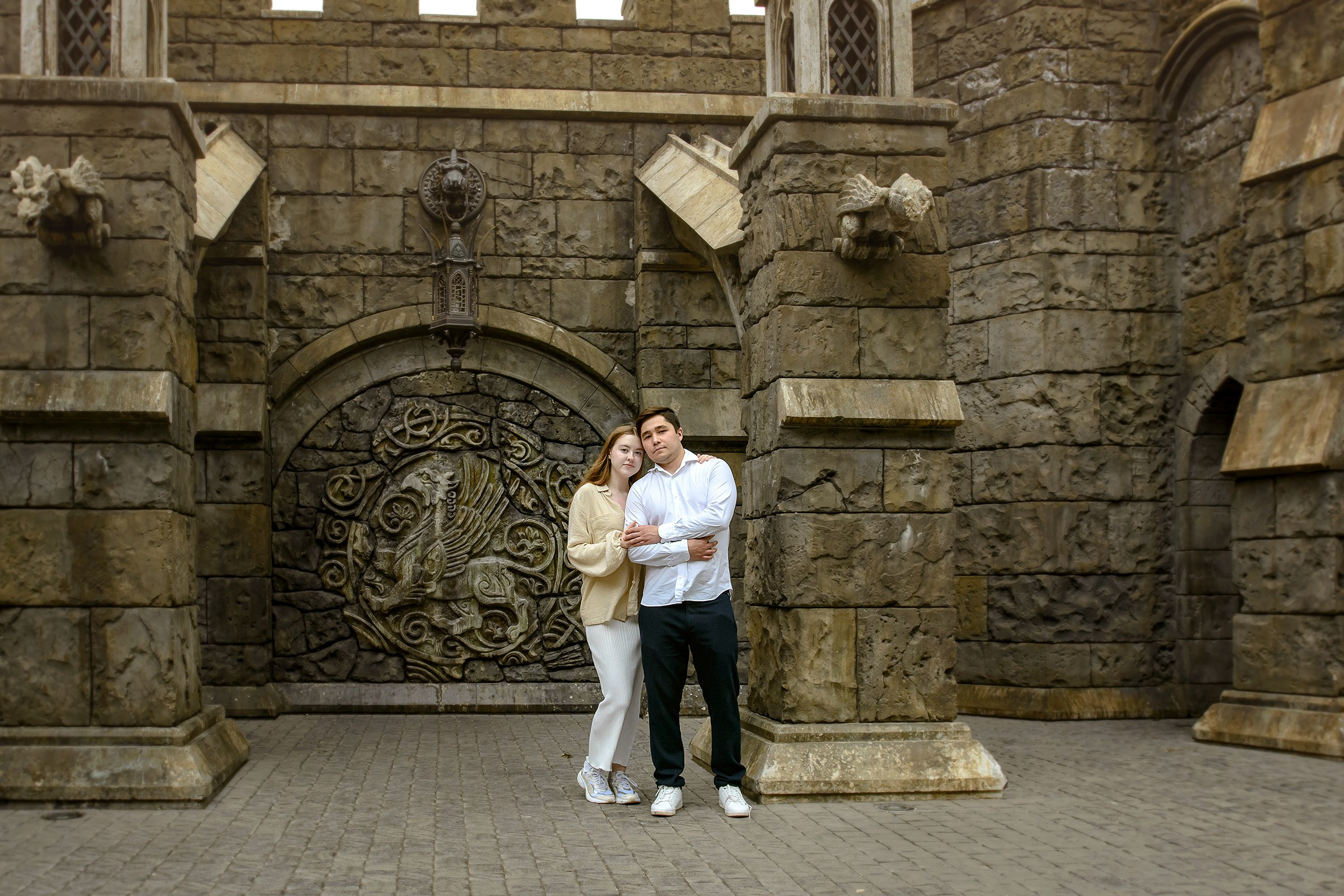 Фотосессия у Замка Гарибальди А&К. Фотограф Оксана Сафонова