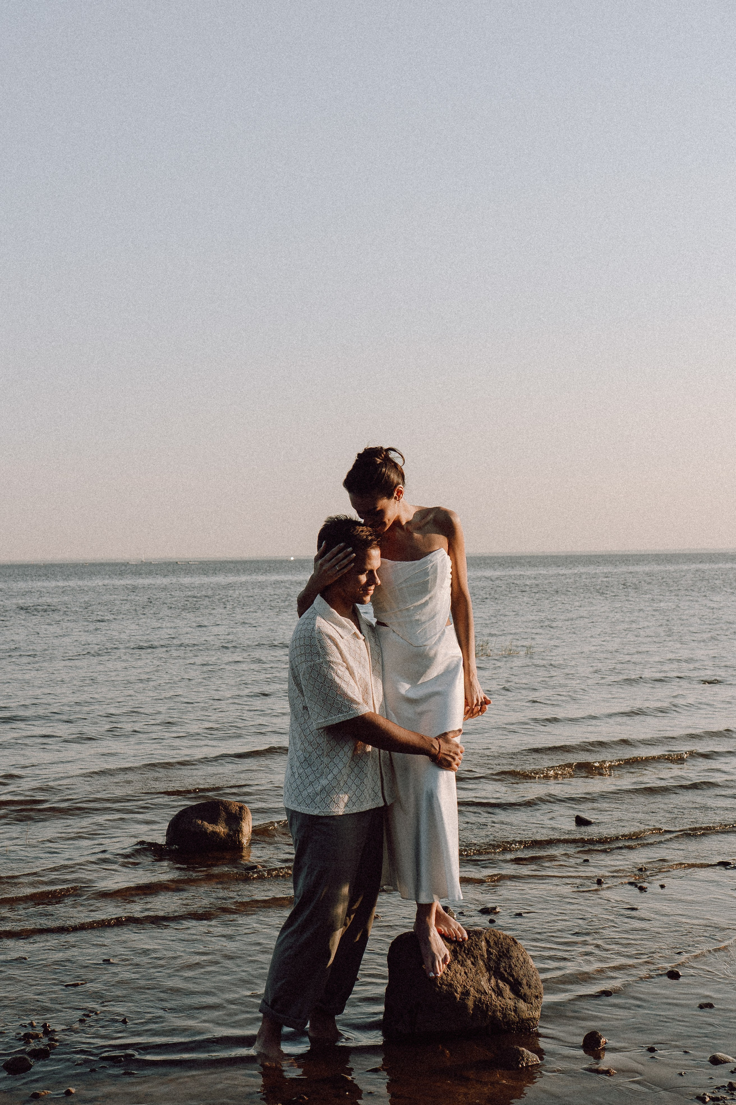 СВАДЕБНАЯ ФОТОСЕССИЯ ВЫЕЗДНОЙ ЦЕРЕМОНИИ (ФИНСКИЙ ЗАЛИВ). Профессиональный фотограф, Санкт-Петербург — Виктория Богомолова