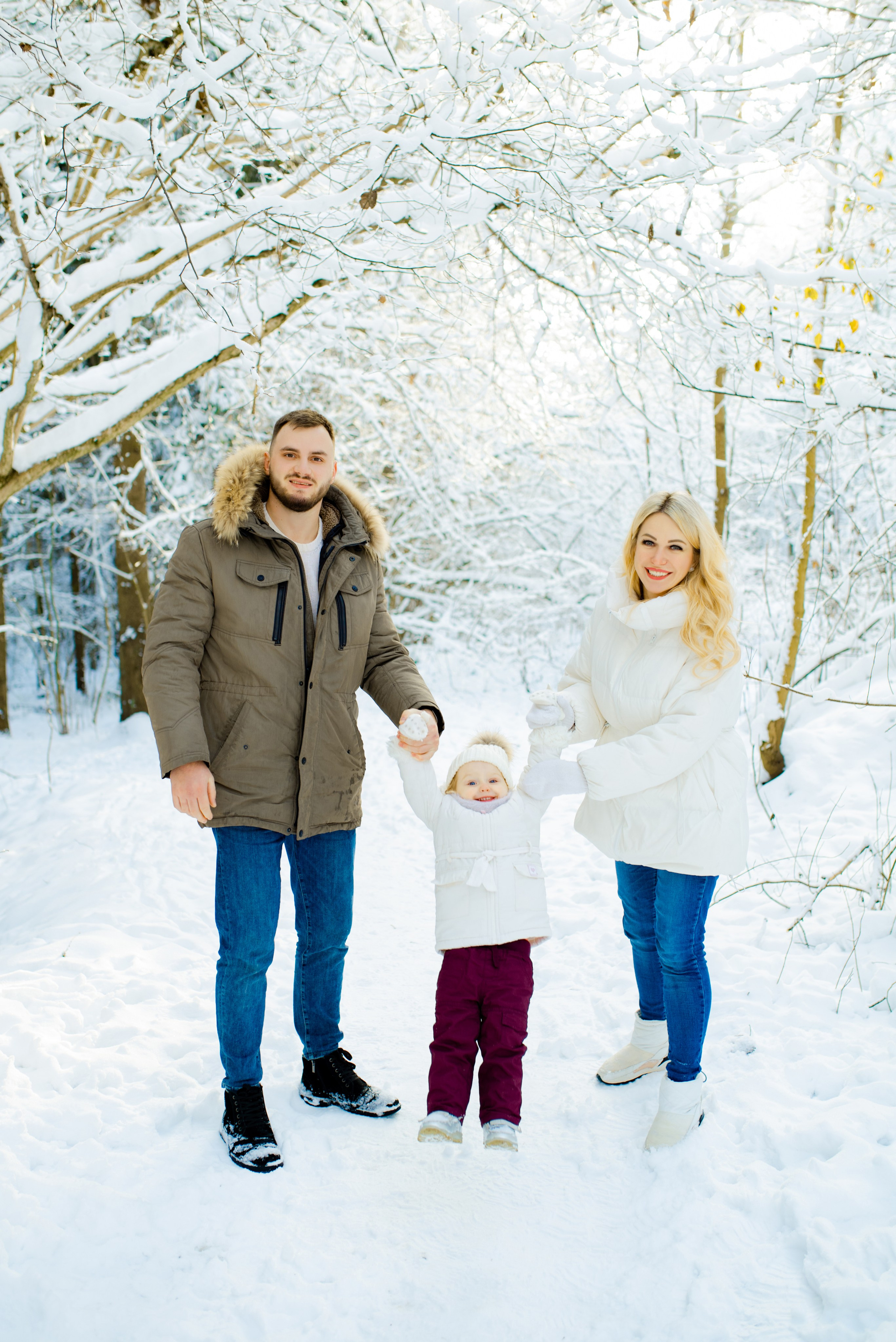 Ольга и ее семья. Свадебный фотограф в городе Минск Крохмалюк Анна