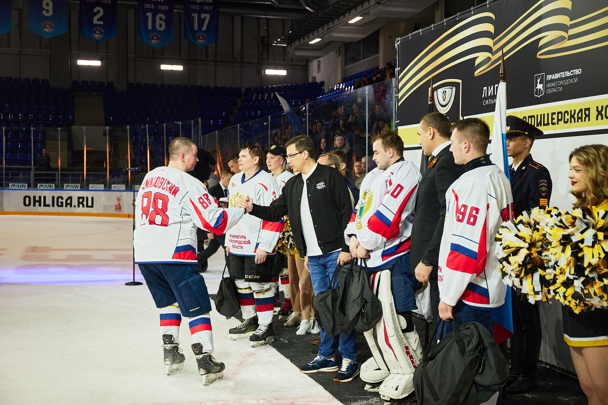Репортаж. Офицерская хоккейная лига 2025 год. Спортивный фотограф Некрасов Денис