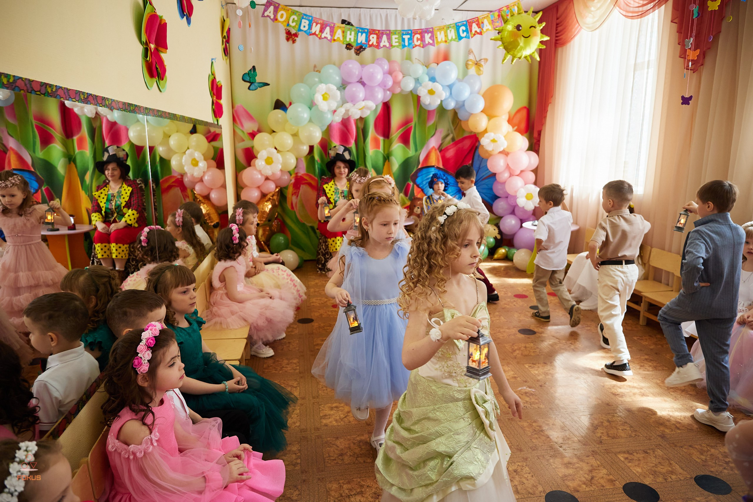 Выпускной детский сад. Спортивный фотограф Некрасов Денис