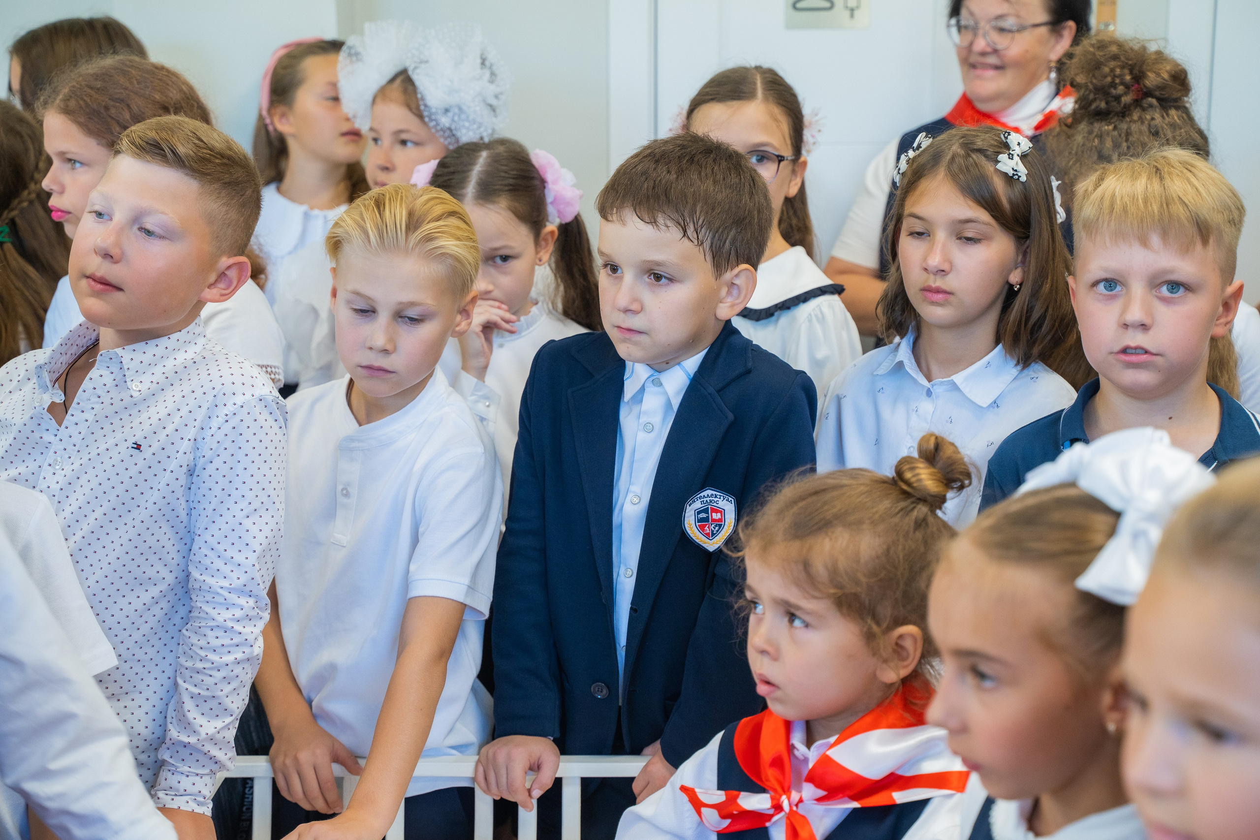 1 сентября в частной школе