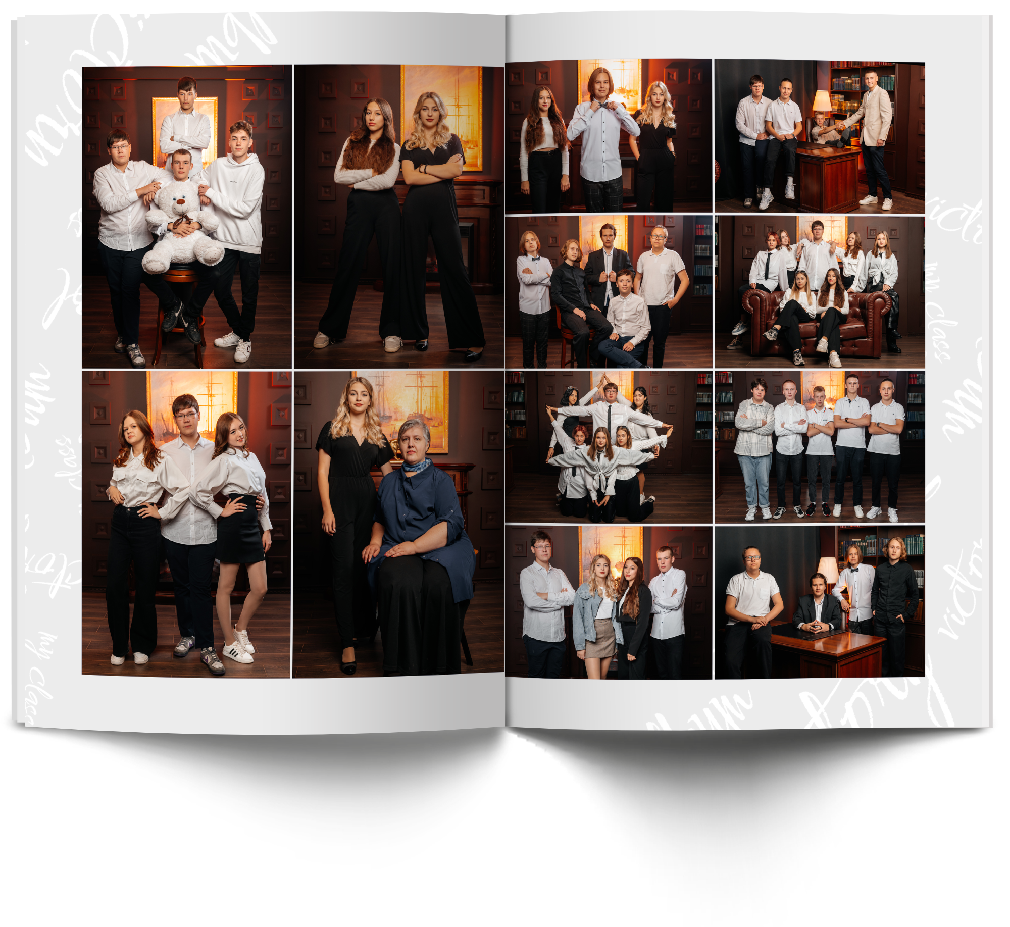 Старшие классы. Современные выпускные альбомы в Новосибирске