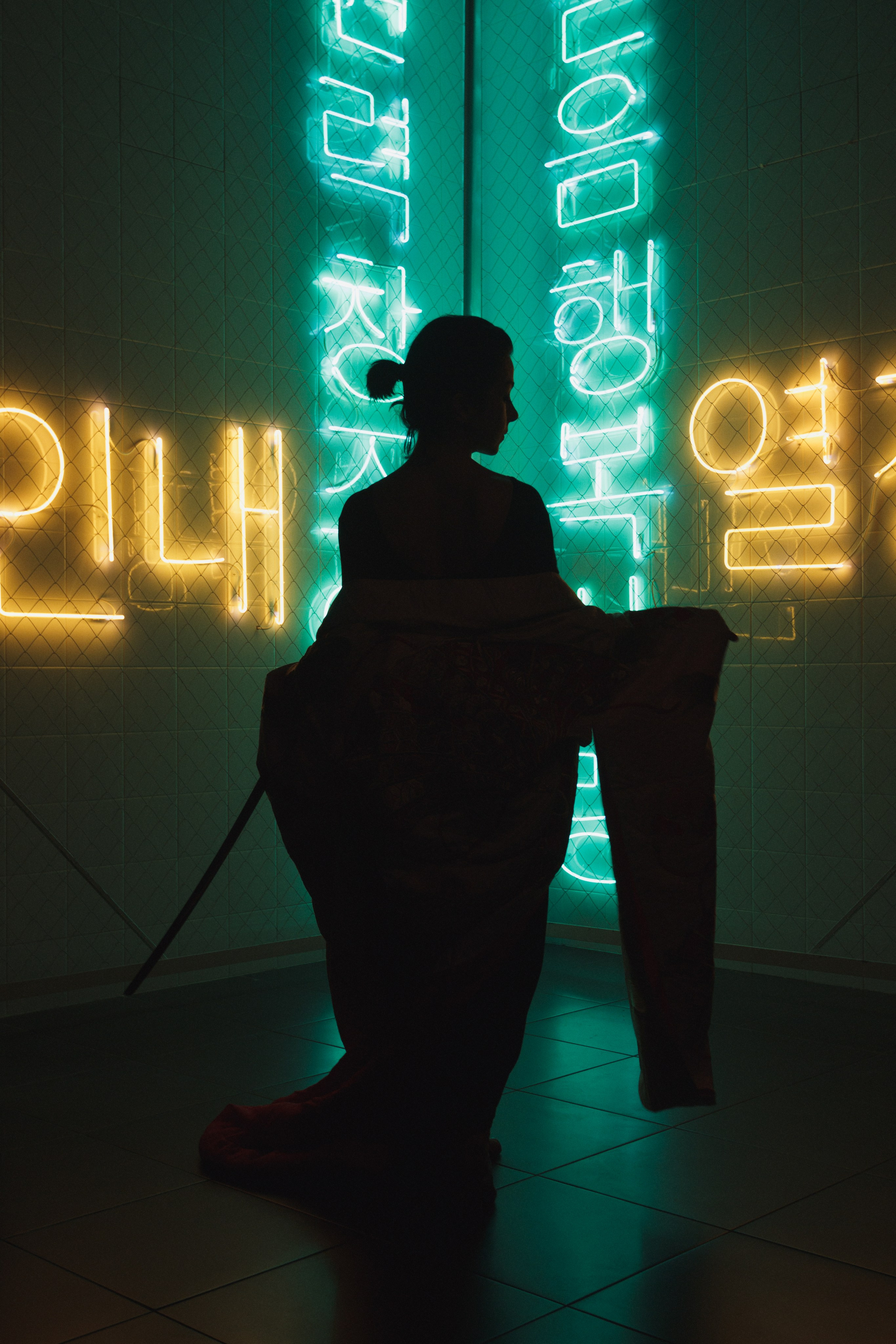 Неоновый призрак. Анна Короткова, фотохудожник, г. Москва