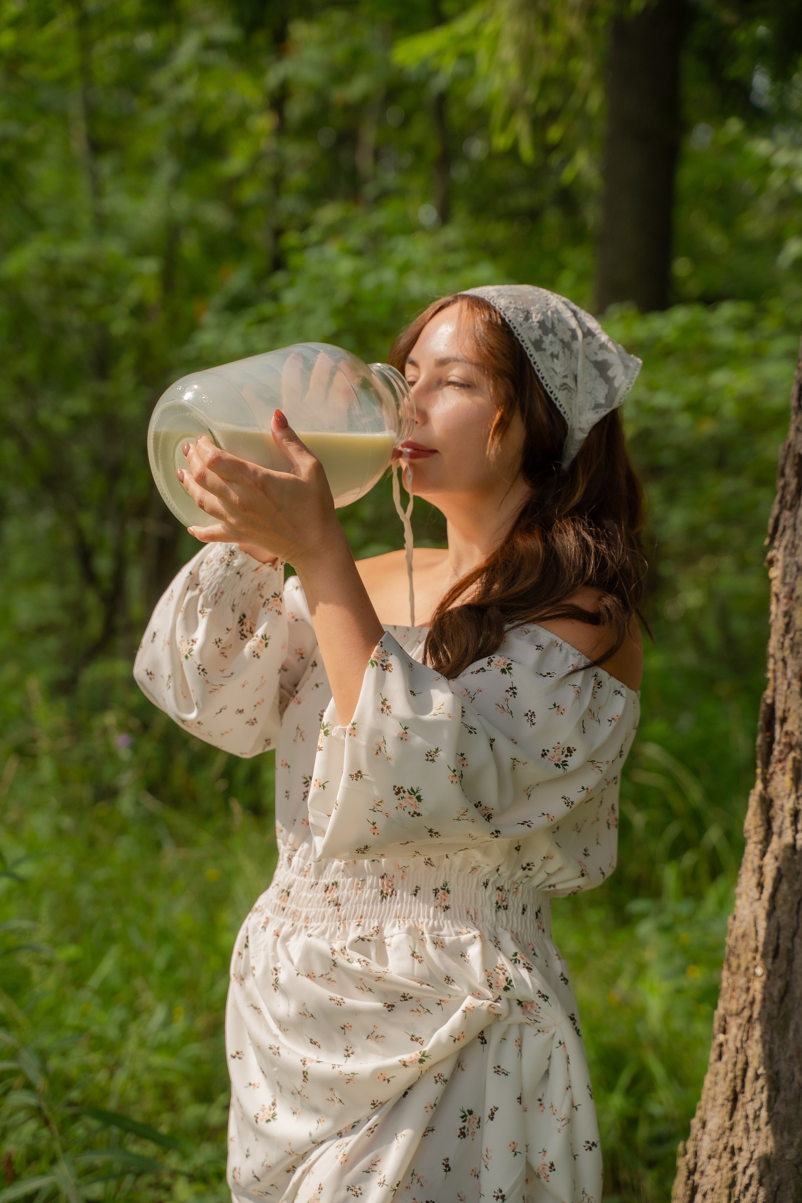 Фотосессия на природе «прачка»