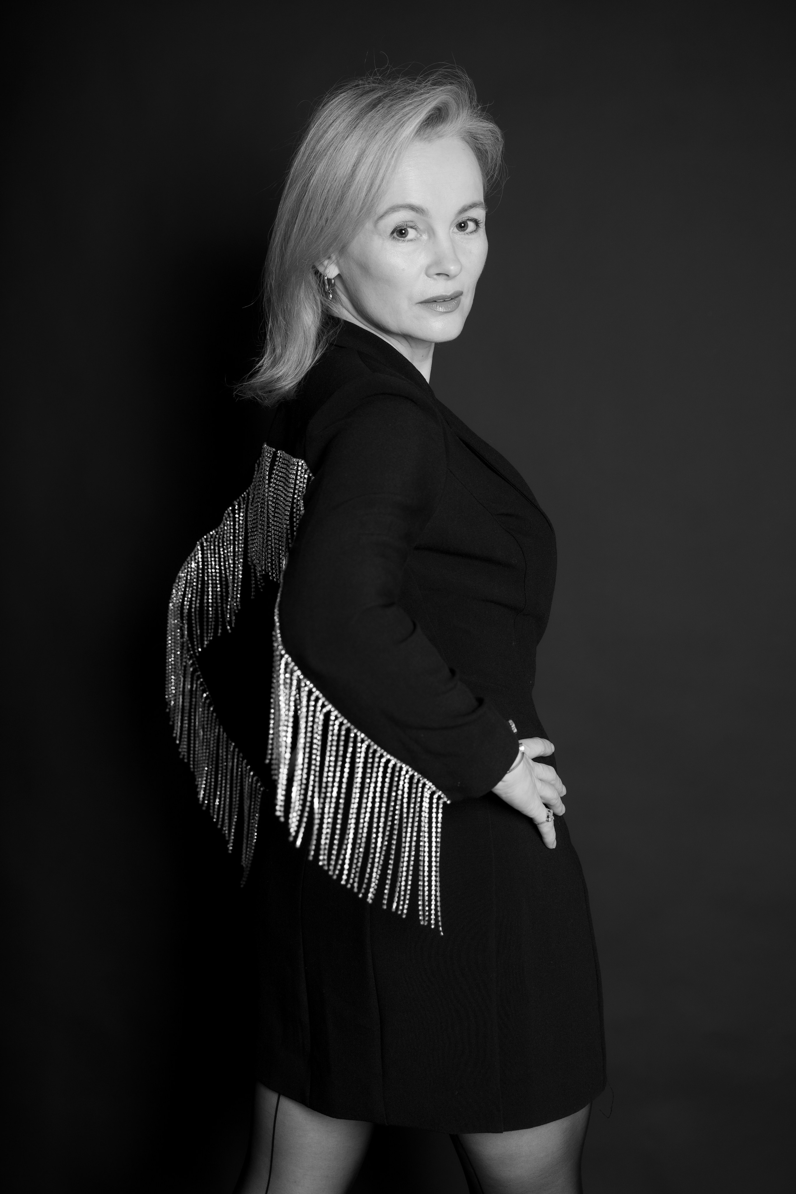 Черно-белая фотосессия