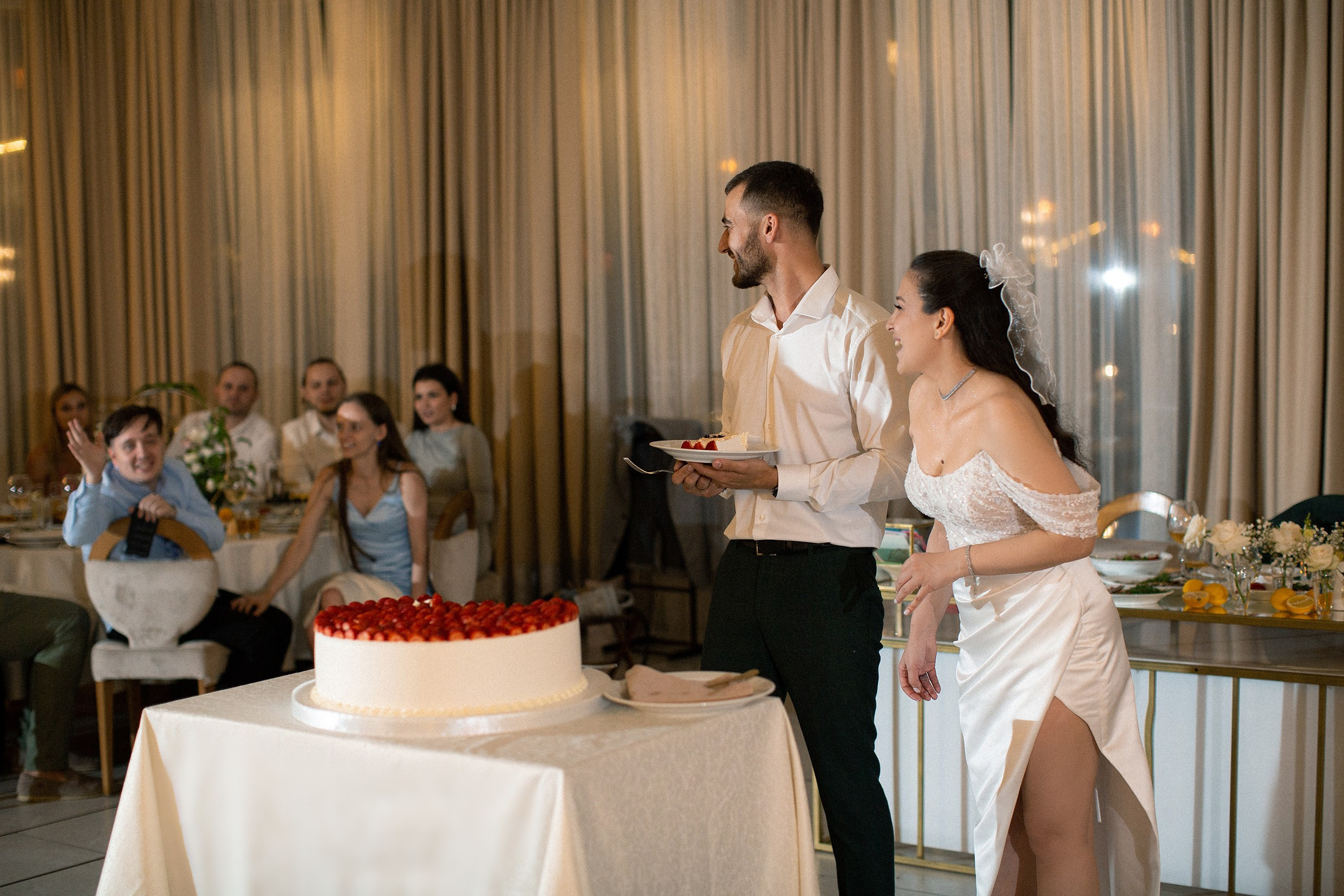 Свадьба с гостями. Свадебный и портретный фотограф Москва