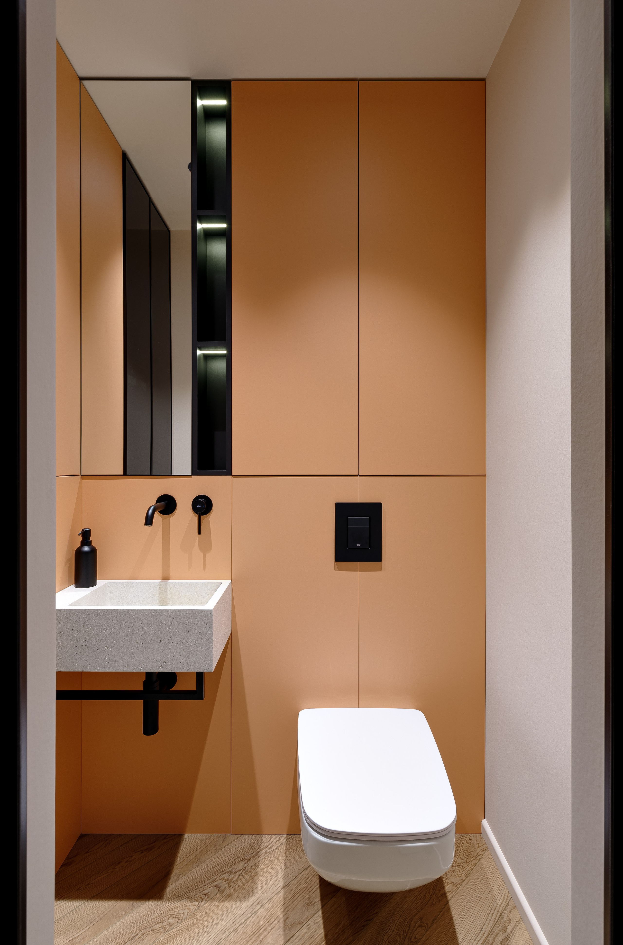 Гостевой сан.узел. Пространство