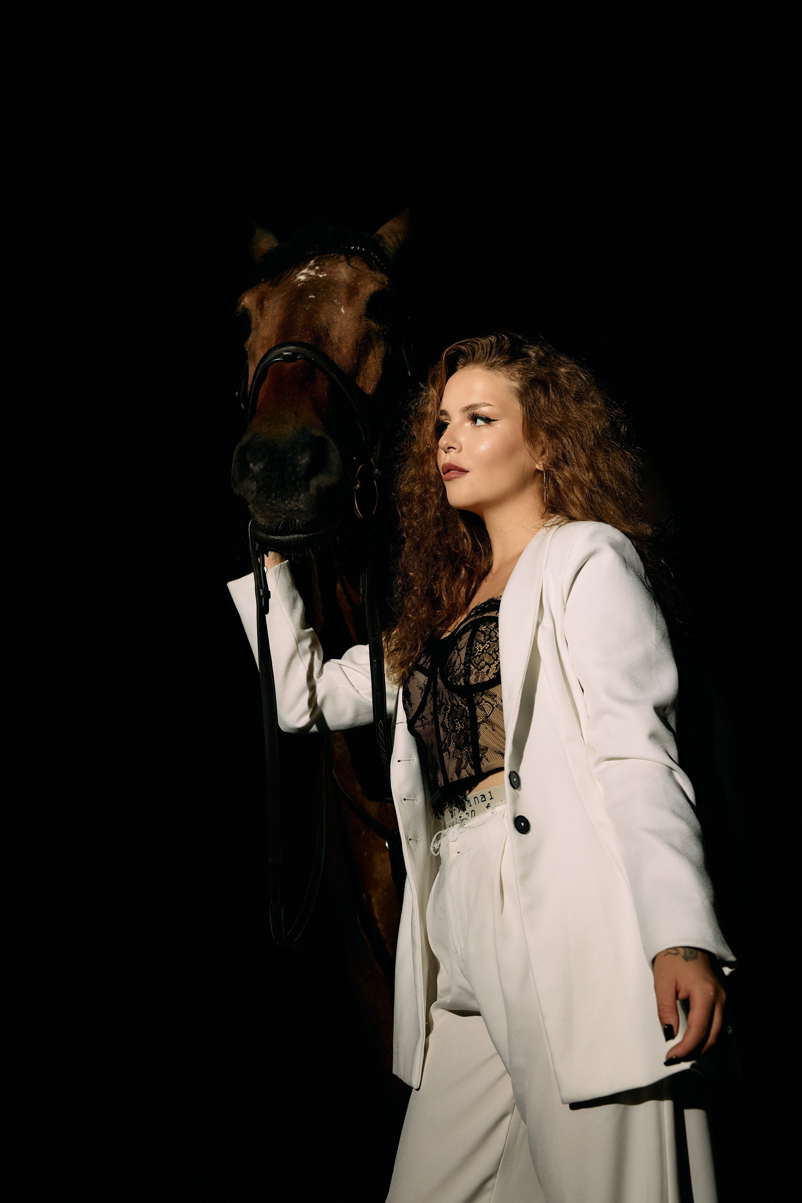 Съемка на конюшне. Сергей Ирклиенко