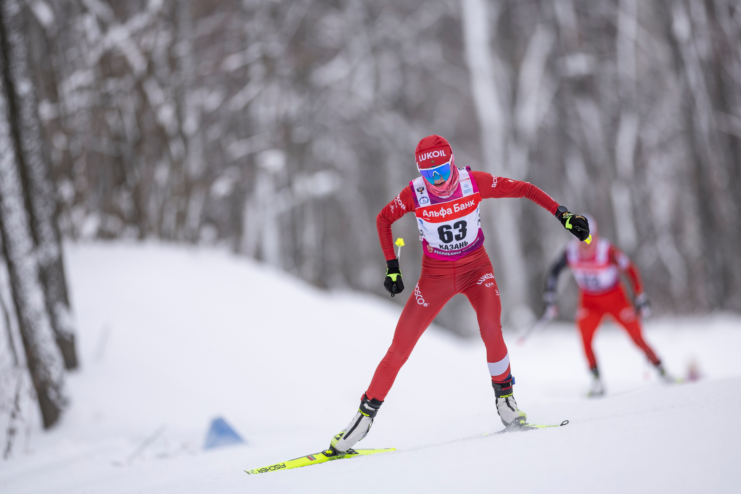 Кубок Росси по лыжным гонкам 2024. Женщины 10 км. Спортивный репортажный фотограф Казань Нафис Сиразетдинов
