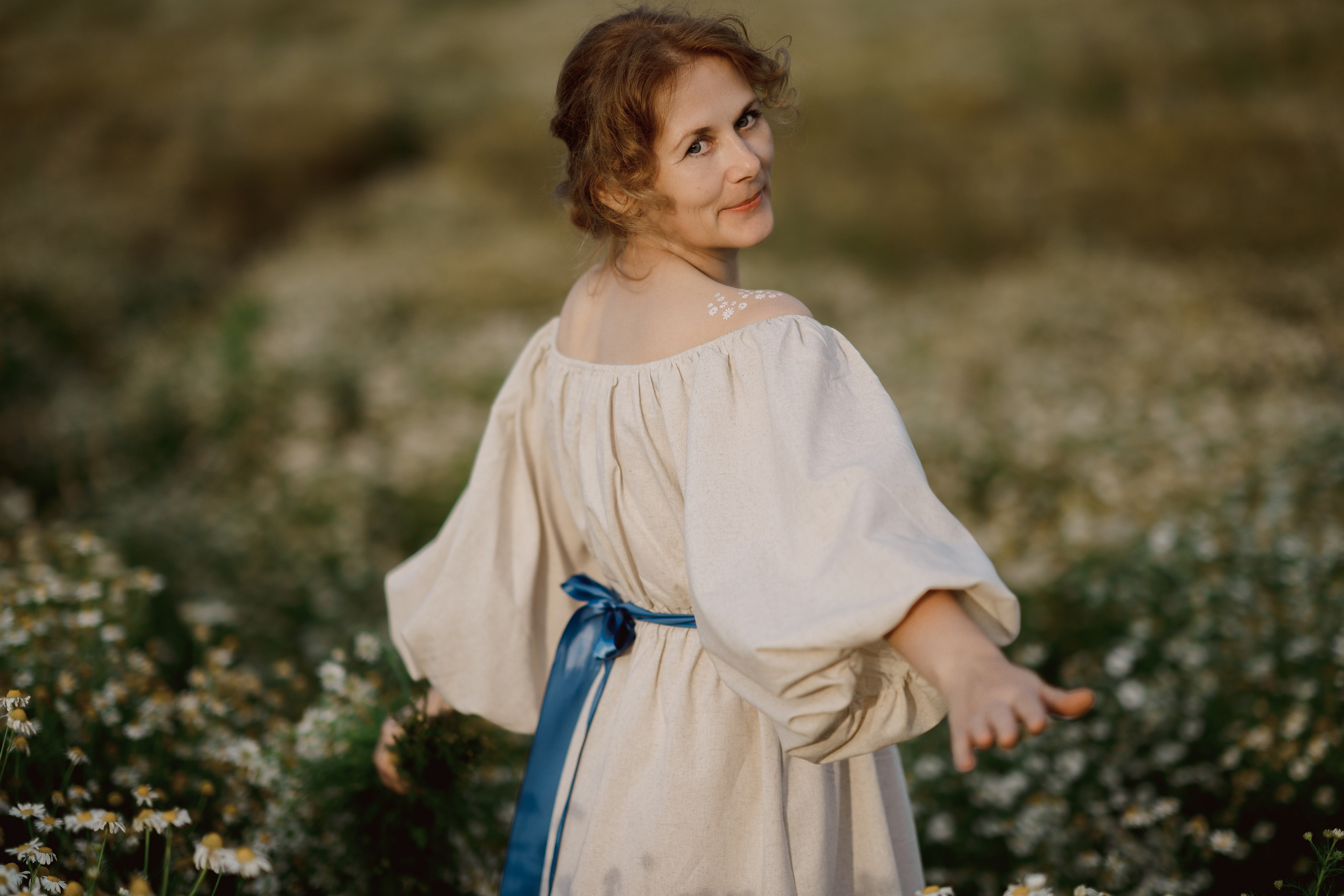 Ромашковое поле. Радонеж. Семейный и детский фотограф в Сергиев Посаде, Хотьково Якимчук Любовь