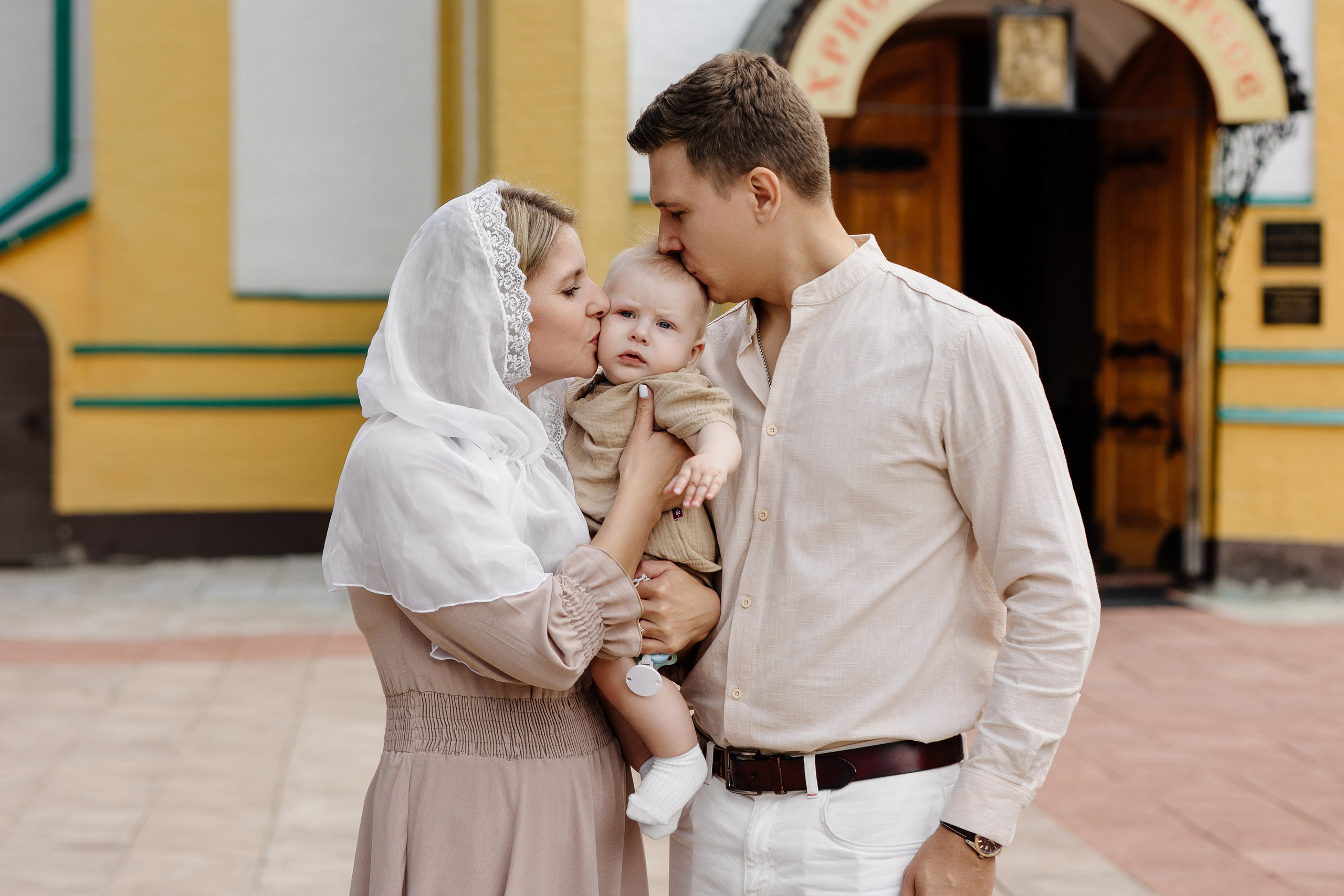Крещение Луки. Свадебный и семейный фотограф Екатерина Иванова