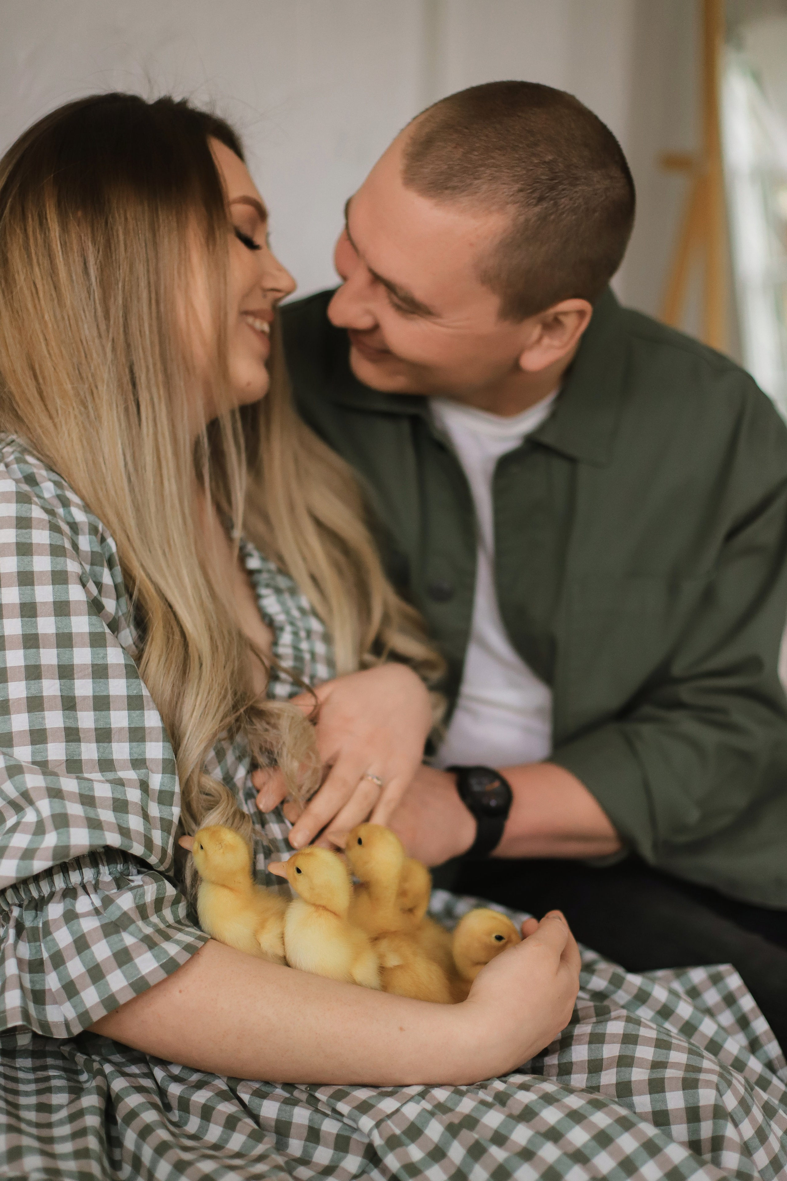 Беременность на даче с утятами. Свадебный, семейный и детский фотограф в Люберцах Зайцева Анастасия