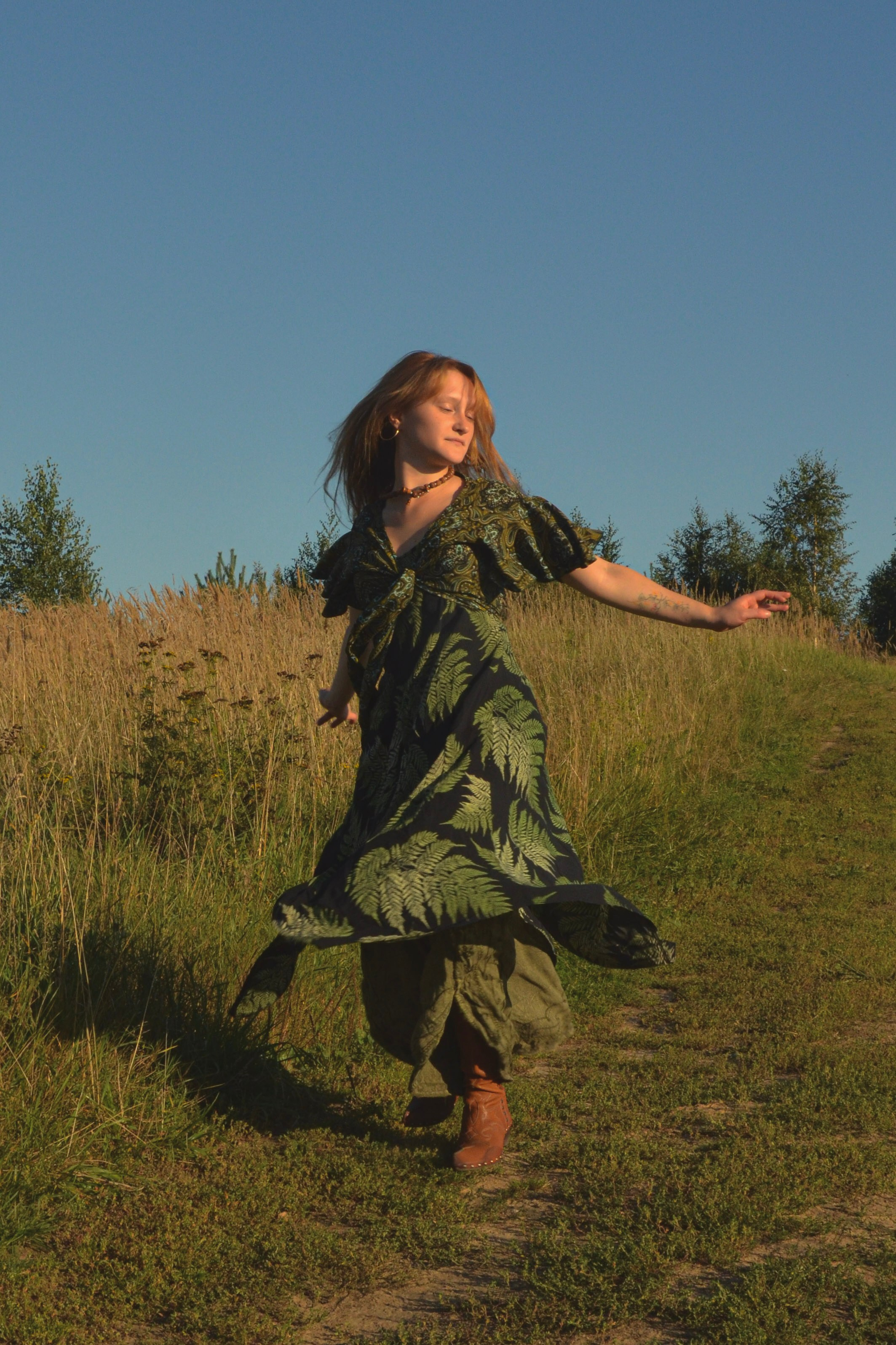 Колосья. Фотограф СПб | Лесная фотосессия