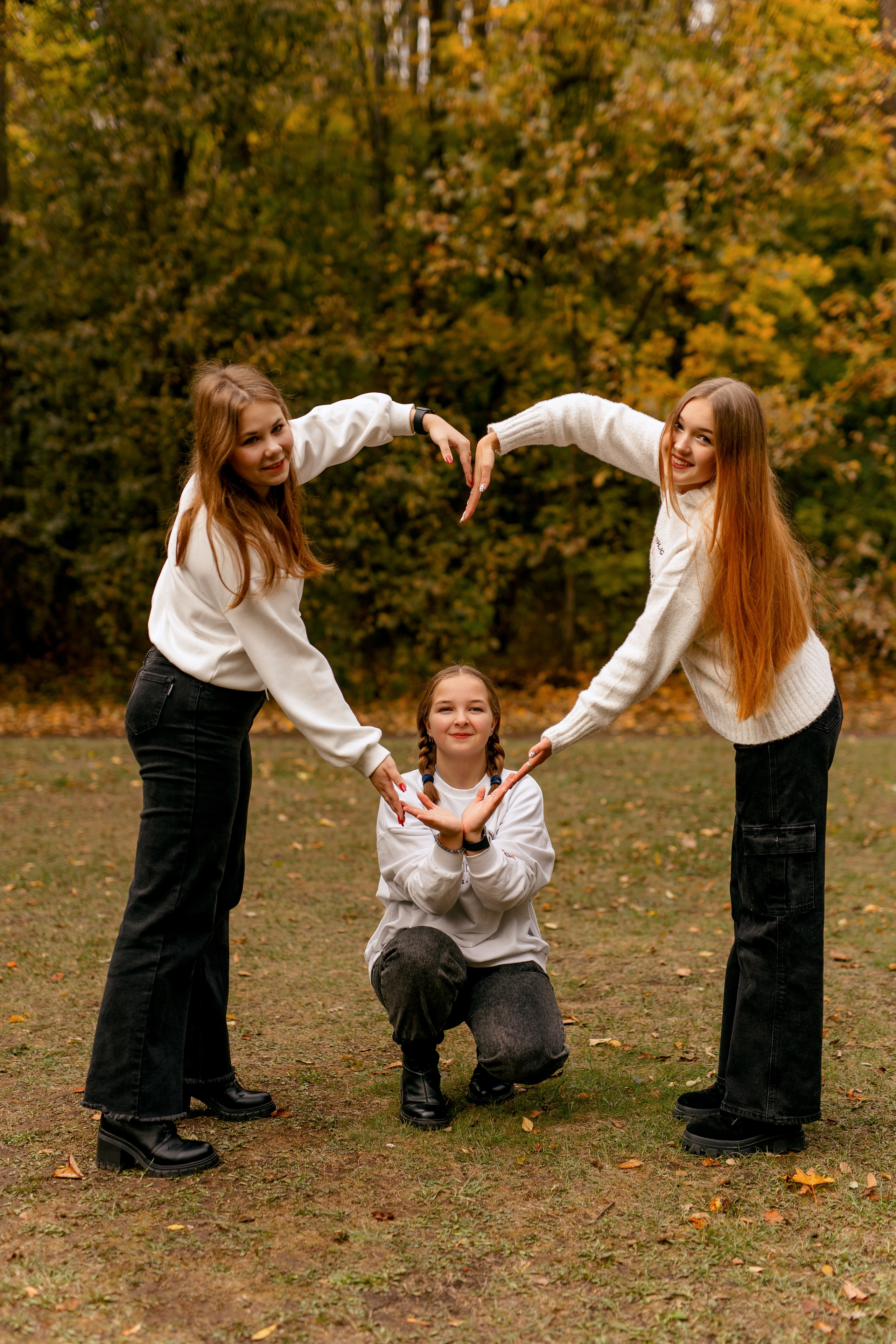 11 класс осенью в роще. Свадебный и семейный фотограф в Туле и области Маша Костина