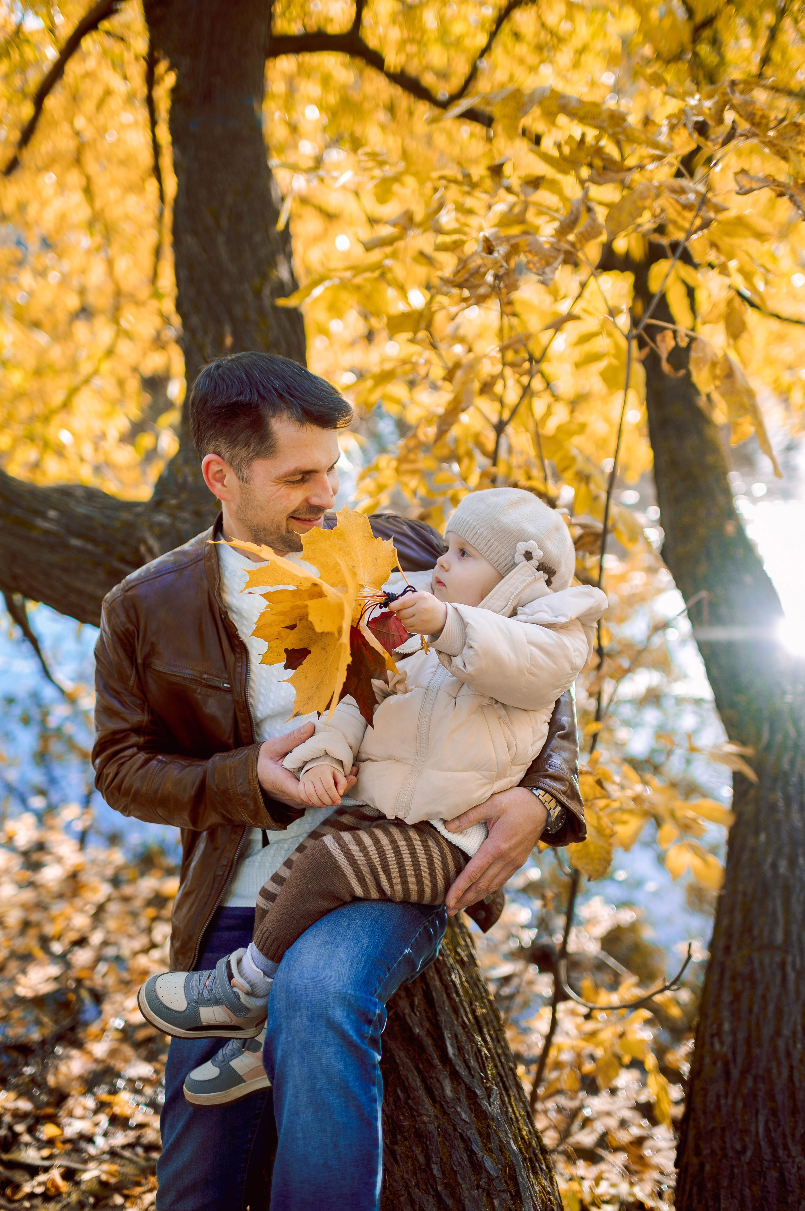 Осенняя семейная прогулка. Портретный, семейный и свадебный фотограф в Санкт-Петербурге и в Пушкине Ширяев Денис