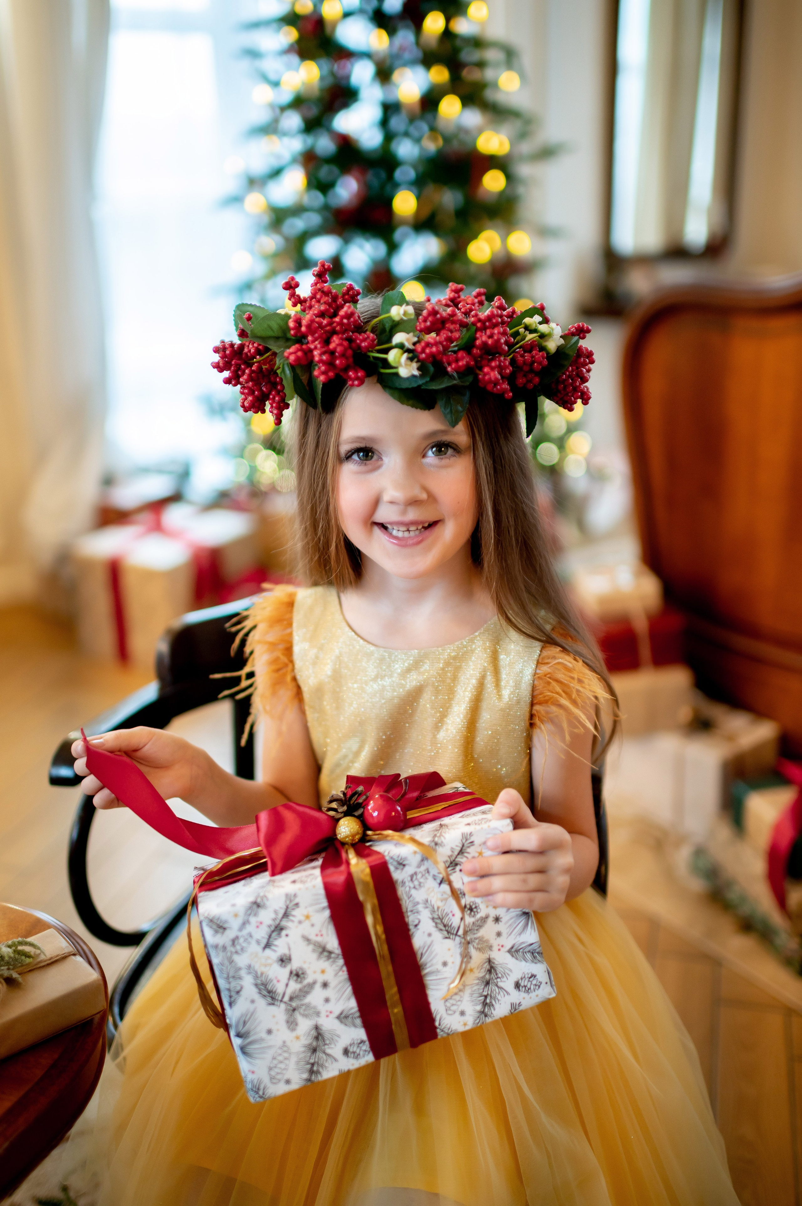 Новогодняя фотосессия в Leona Stage. Портретный, семейный и свадебный фотограф в Санкт-Петербурге и в Пушкине Ширяев Денис