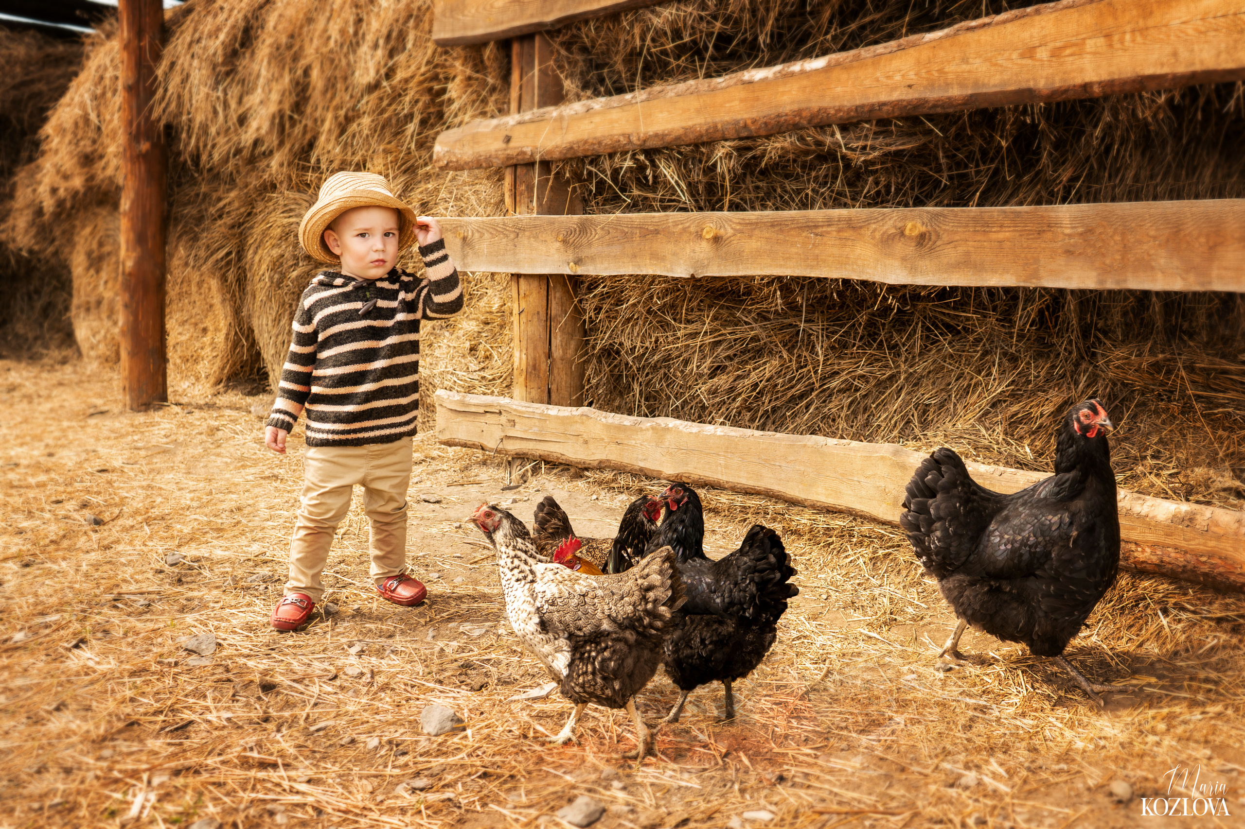 Выходные в деревне. Детский и семейный фотограф в Иркутске Мария Козлова
