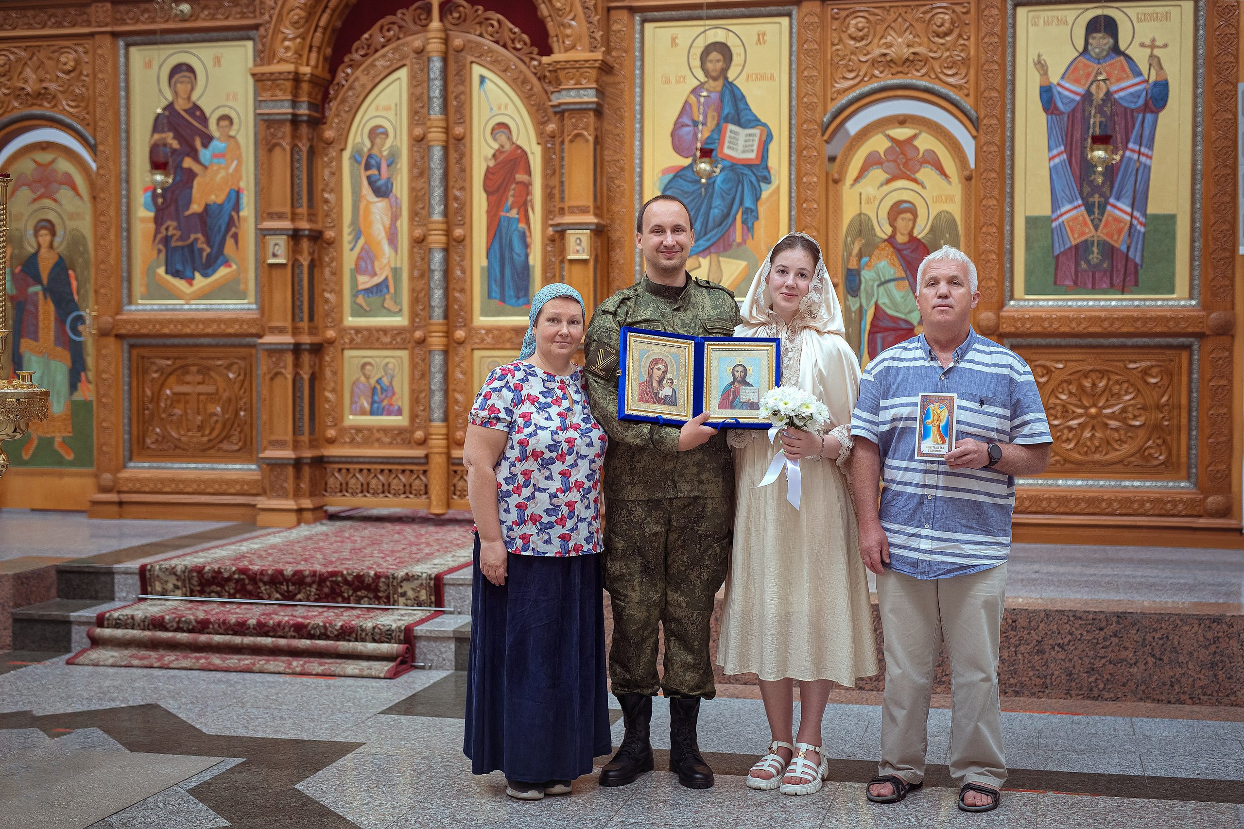 Анастасия и Константин Храм Всех Святых. Фотограф на крещение и венчание