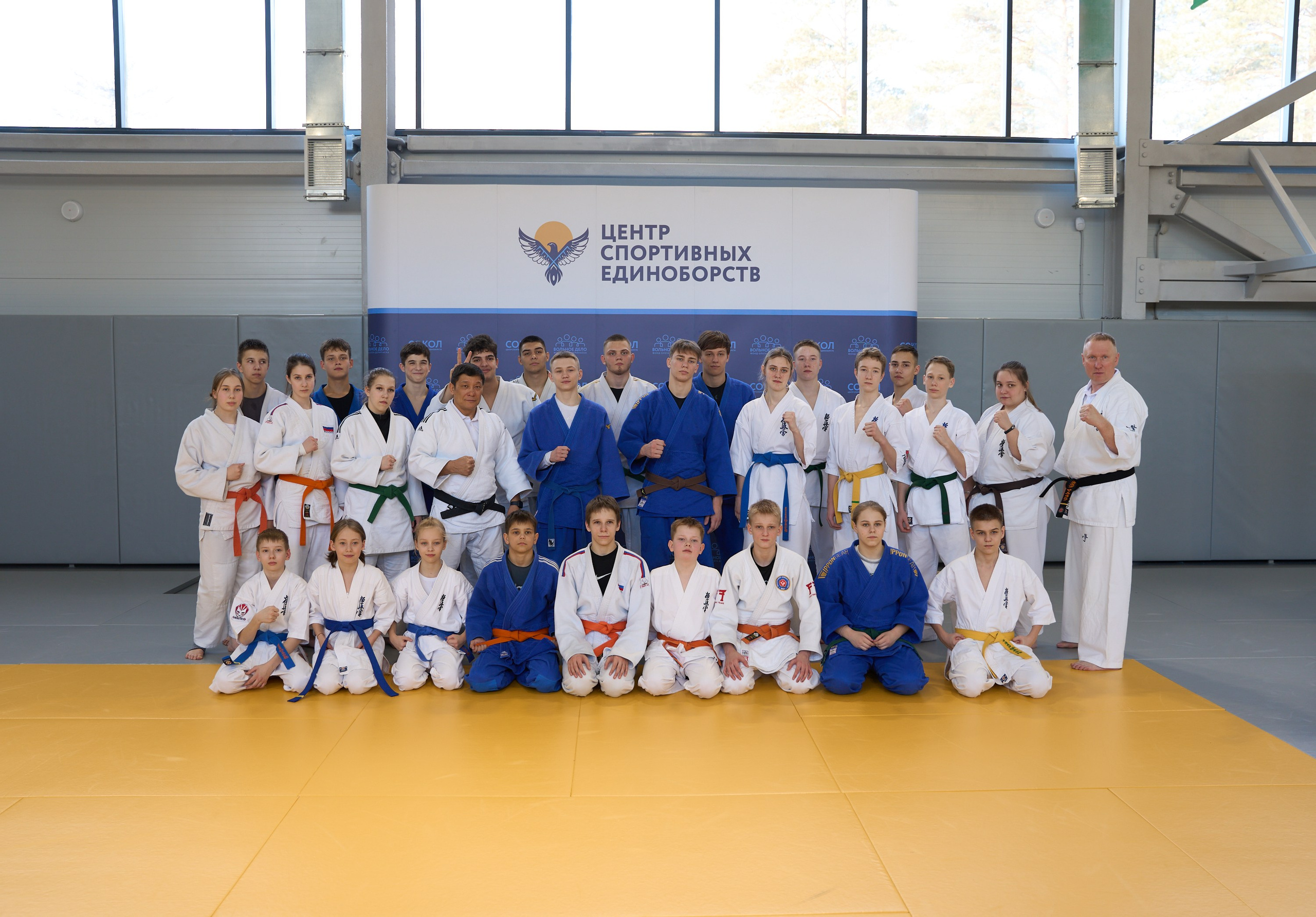 Открытие центров спортивных единоборств «Сокол» Красноярск/Дивногорск. Александр Сазонов Красноярск