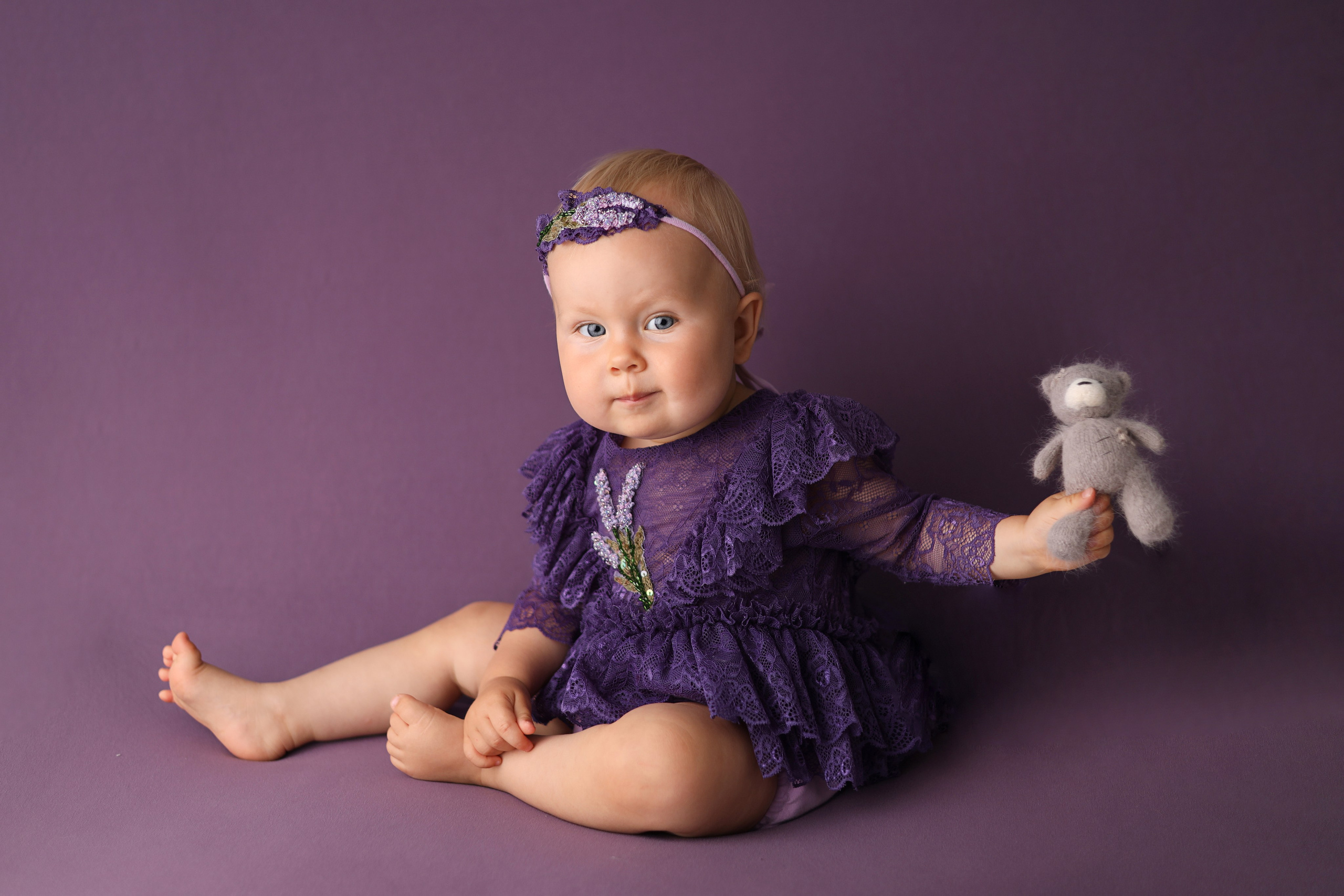 Детская фотосессия на 1 годик для Киры. Фотограф новорожденных Москва. Ньюборн фотограф Москва