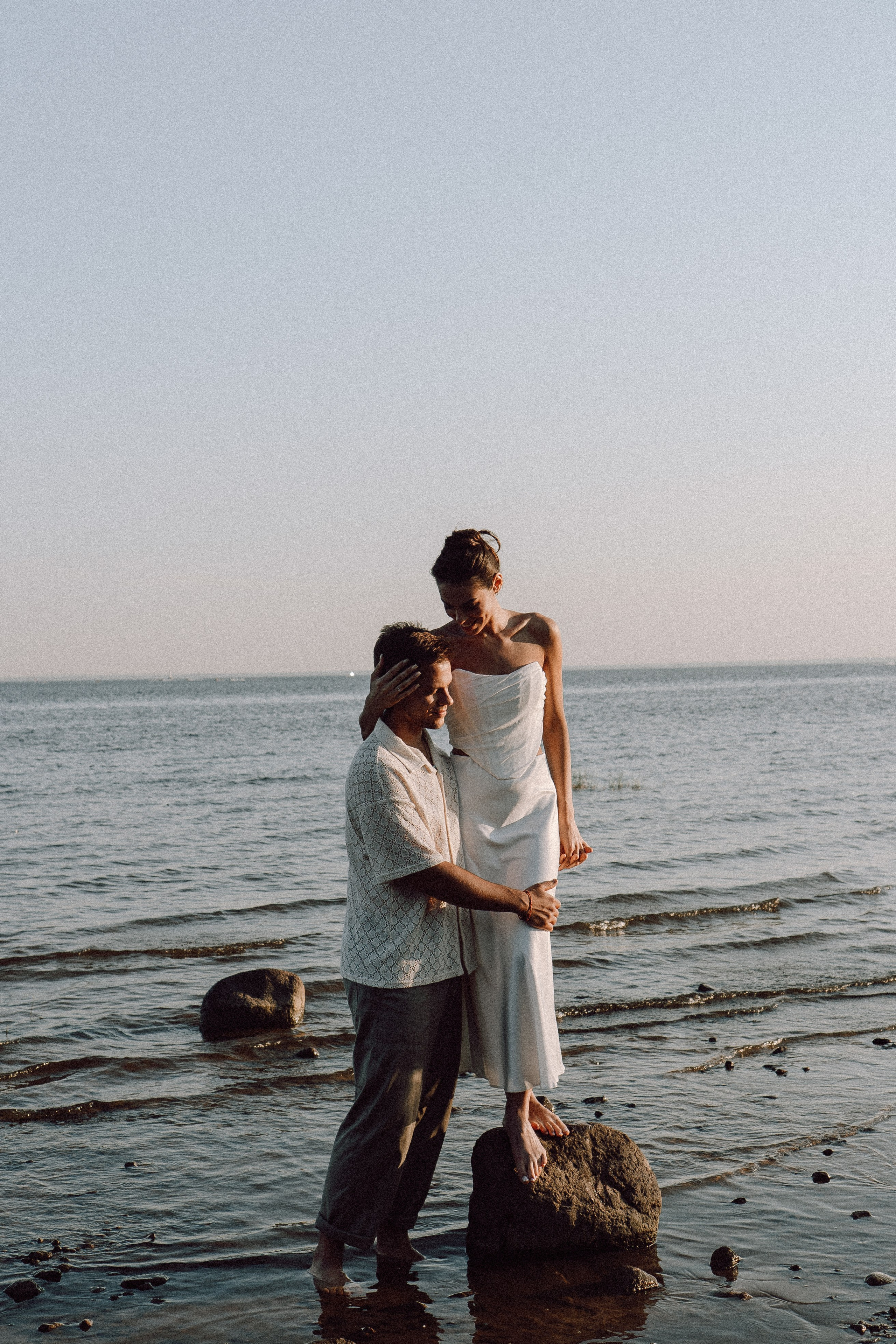 СВАДЕБНАЯ ФОТОСЕССИЯ ВЫЕЗДНОЙ ЦЕРЕМОНИИ (ФИНСКИЙ ЗАЛИВ). Профессиональный фотограф, Санкт-Петербург — Виктория Богомолова