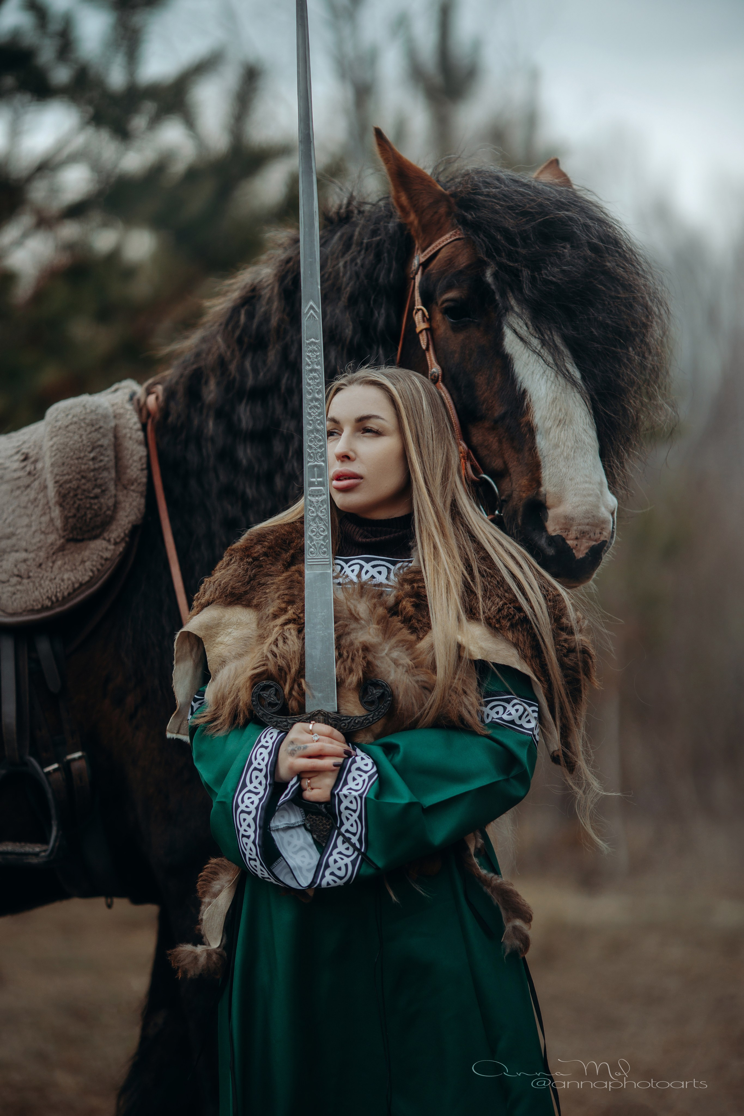 Vikings. Анна Молчанова конный фотограф в Тюмени | фотосессии с лошадьми Тюмень