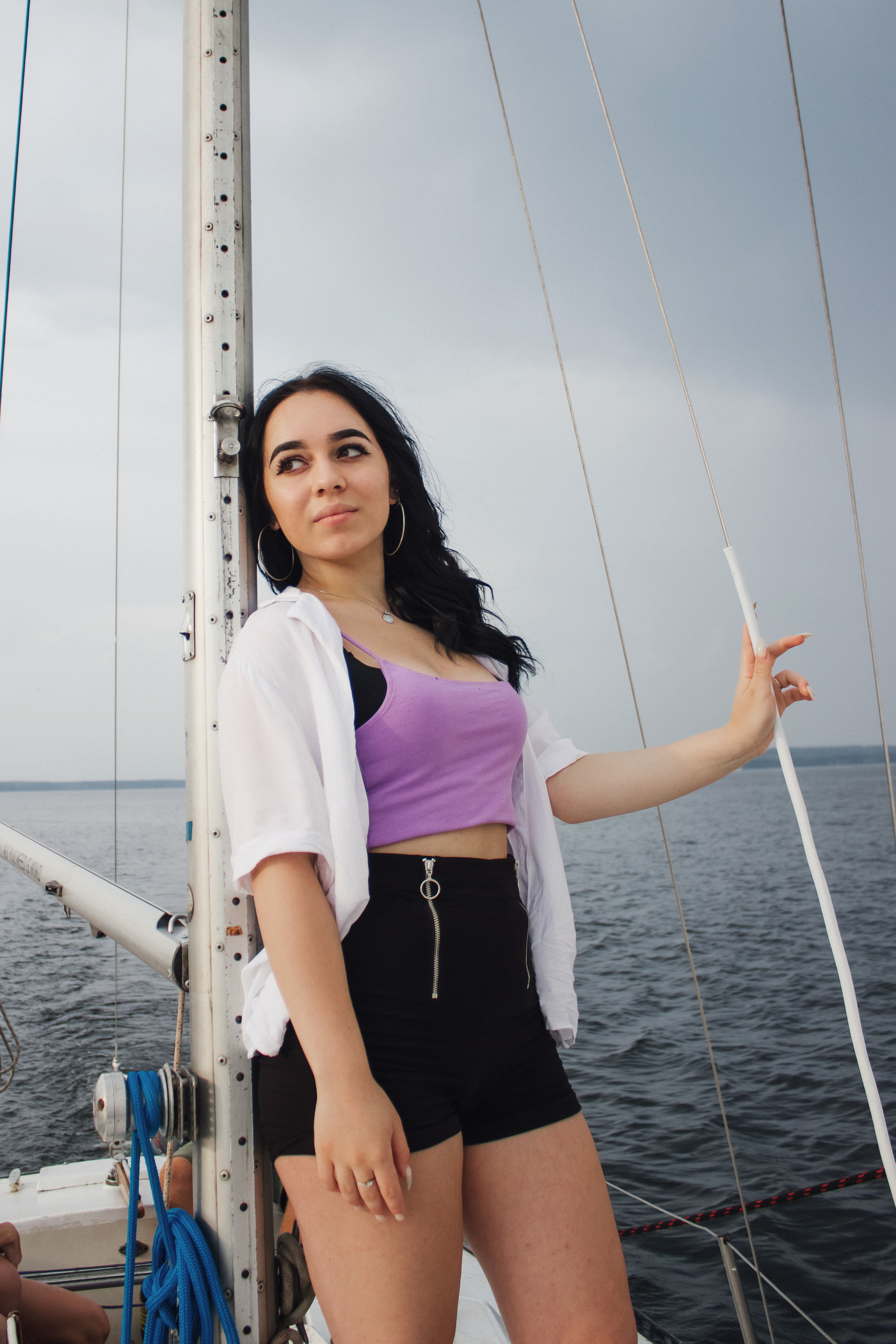 Фотосессия на яхте. Контентный фотограф в Перми Натали Кытманова