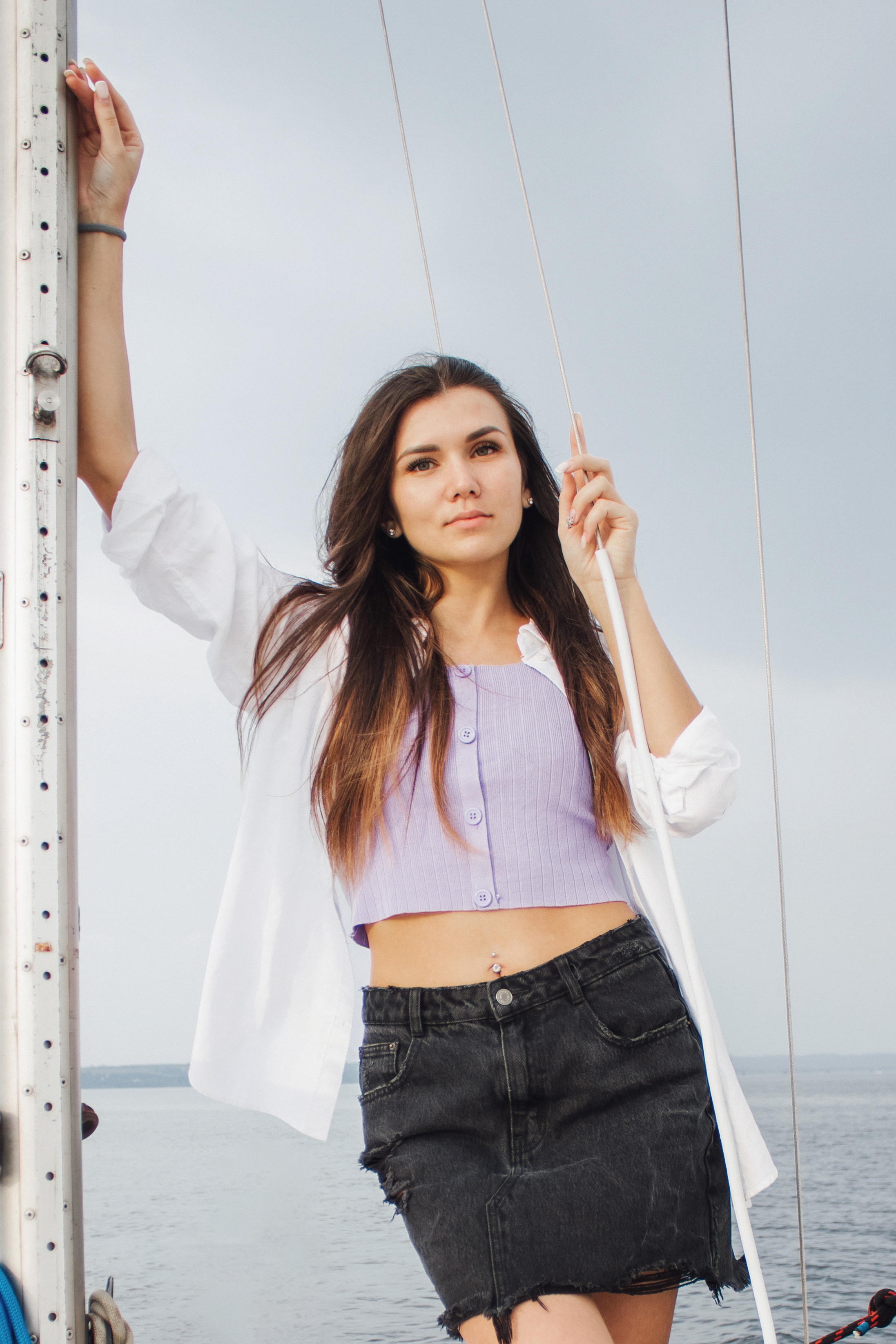 Фотосессия на яхте. Контентный фотограф в Перми Натали Кытманова