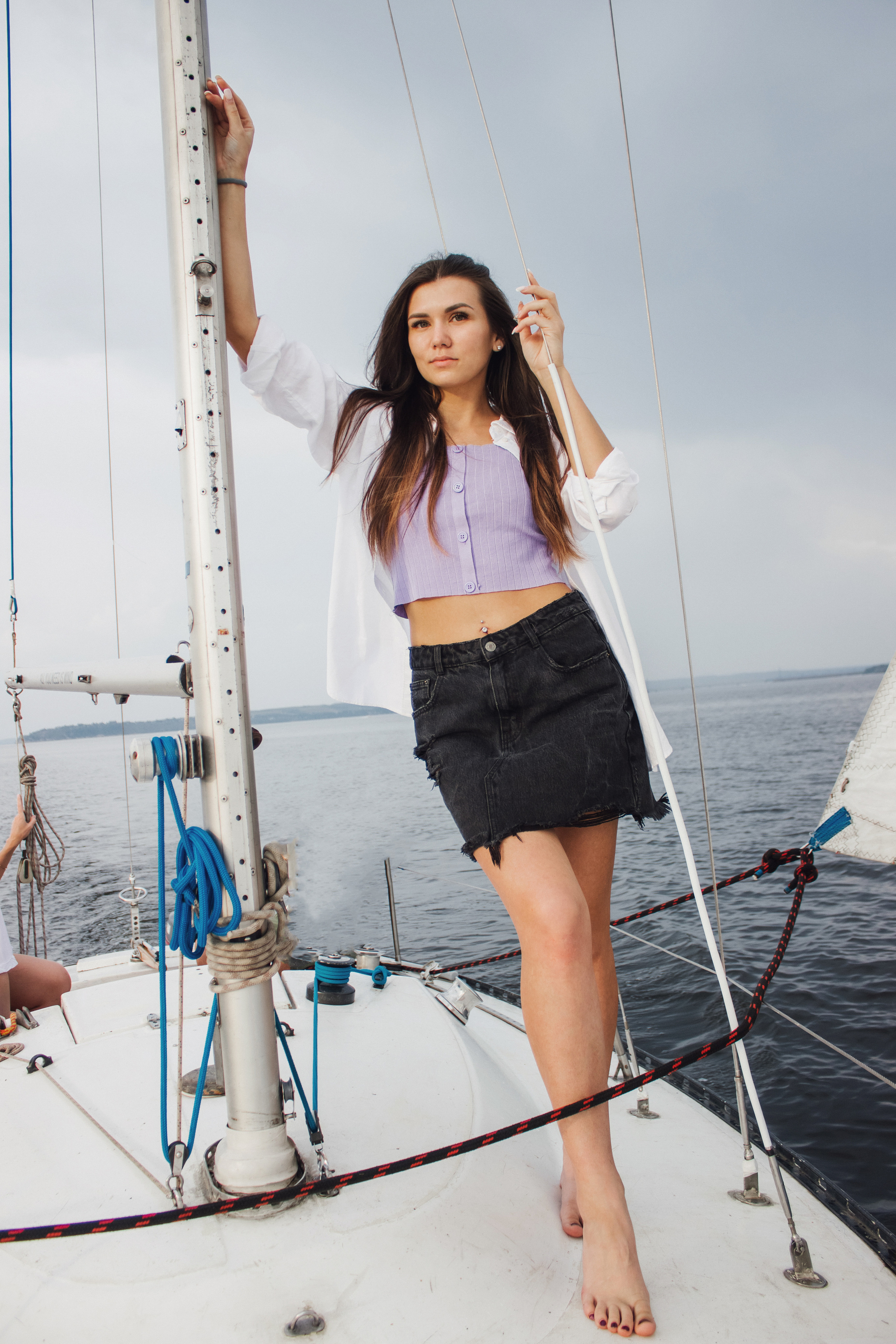 Фотосессия на яхте. Контентный фотограф в Перми Натали Кытманова