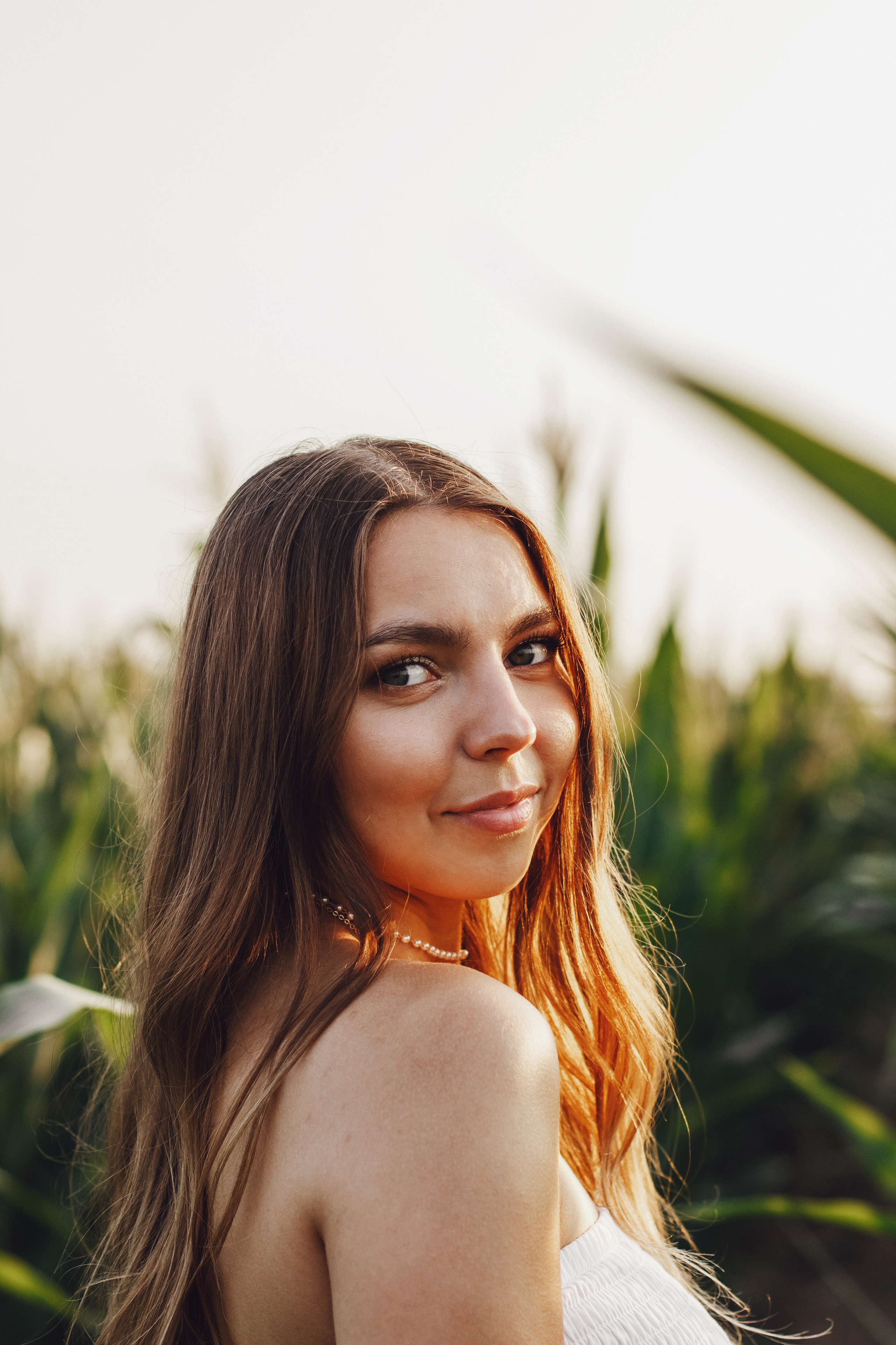 Фотосессия в кукурузном поле. Контентный фотограф в Перми Натали Кытманова