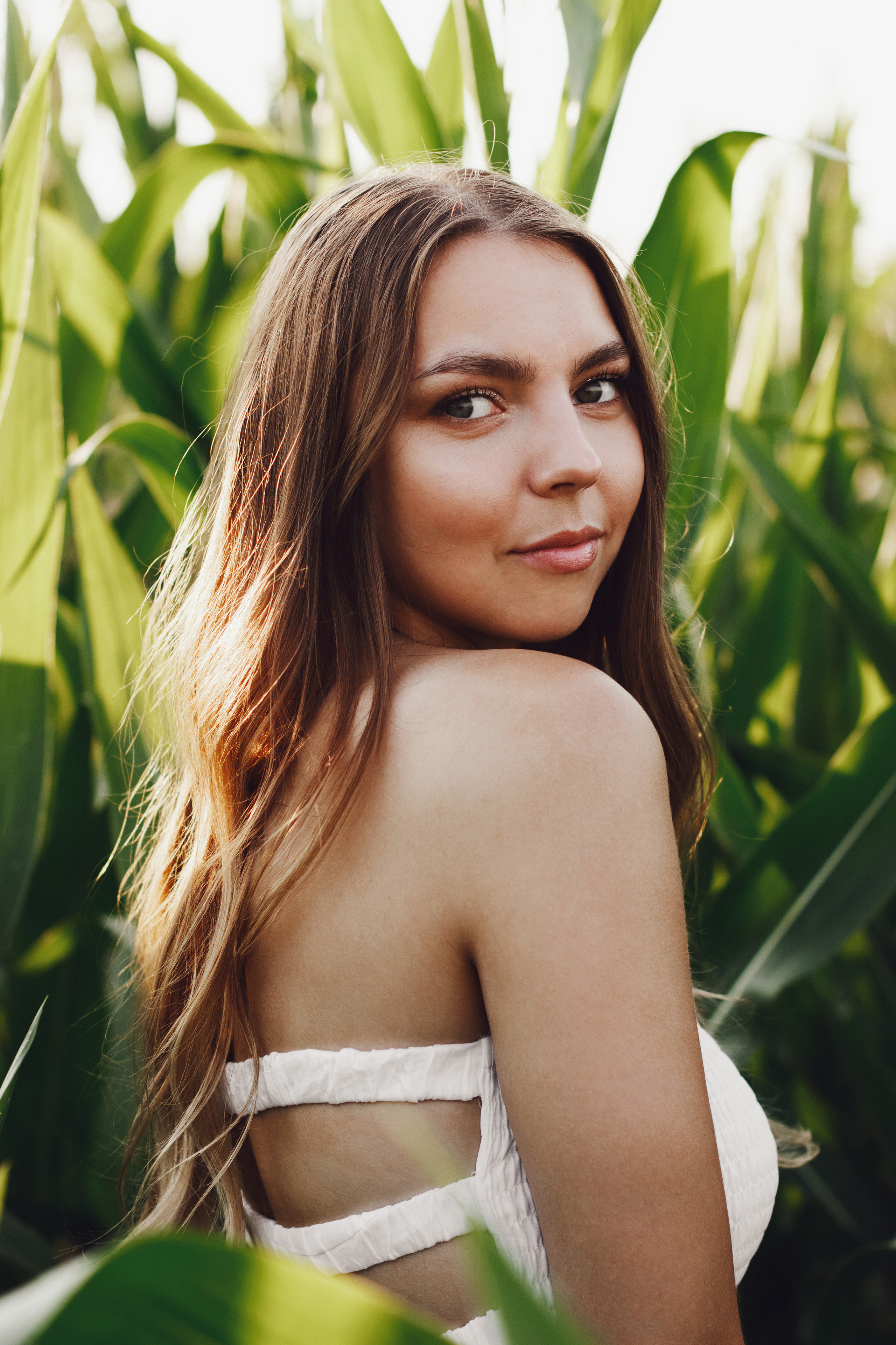 Фотосессия в кукурузном поле. Контентный фотограф в Перми Натали Кытманова