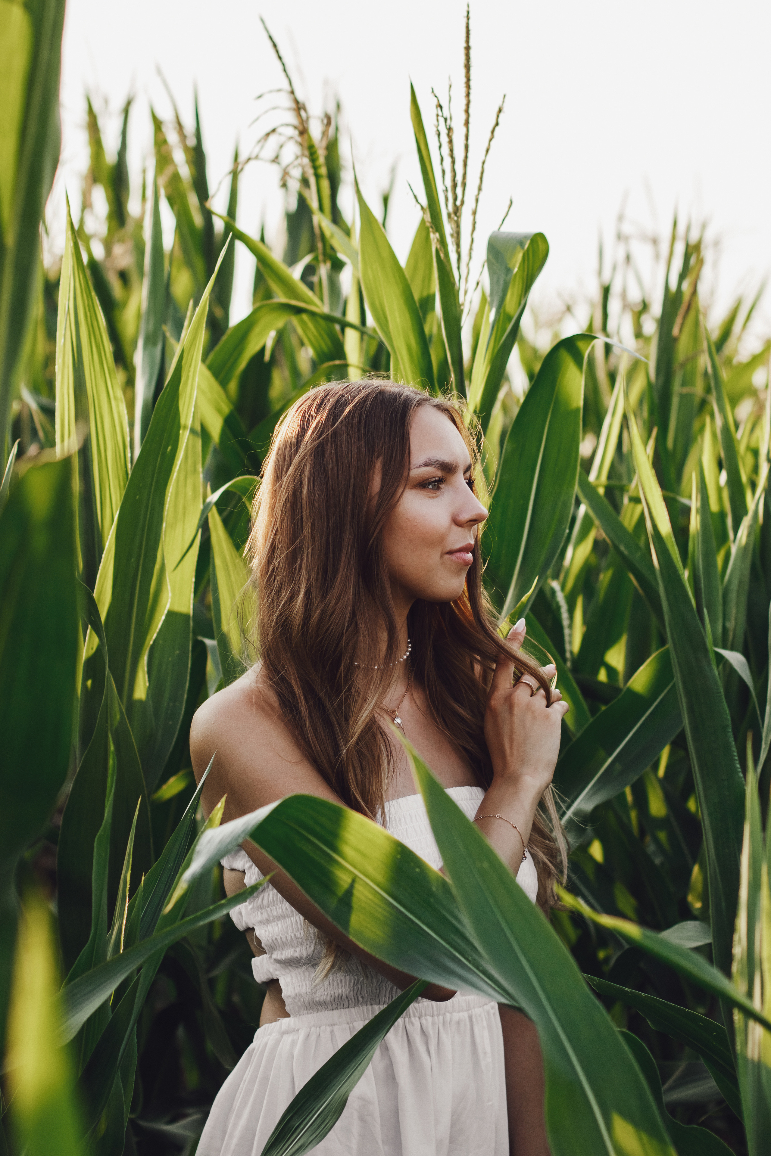Фотосессия в кукурузном поле. Контентный фотограф в Перми Натали Кытманова