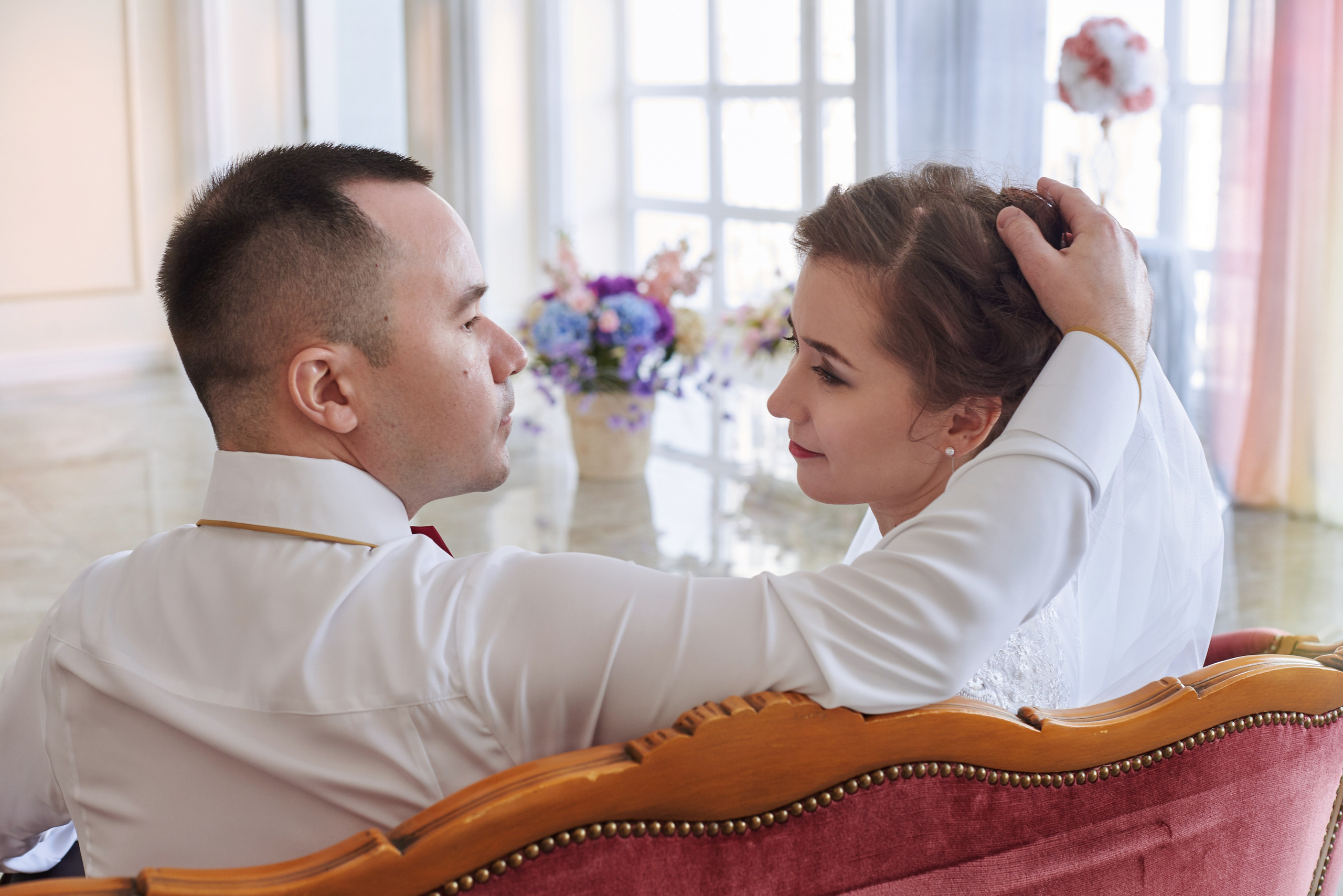 Фотограф на свадьбу Самара — Свадебная фотосессия в студии