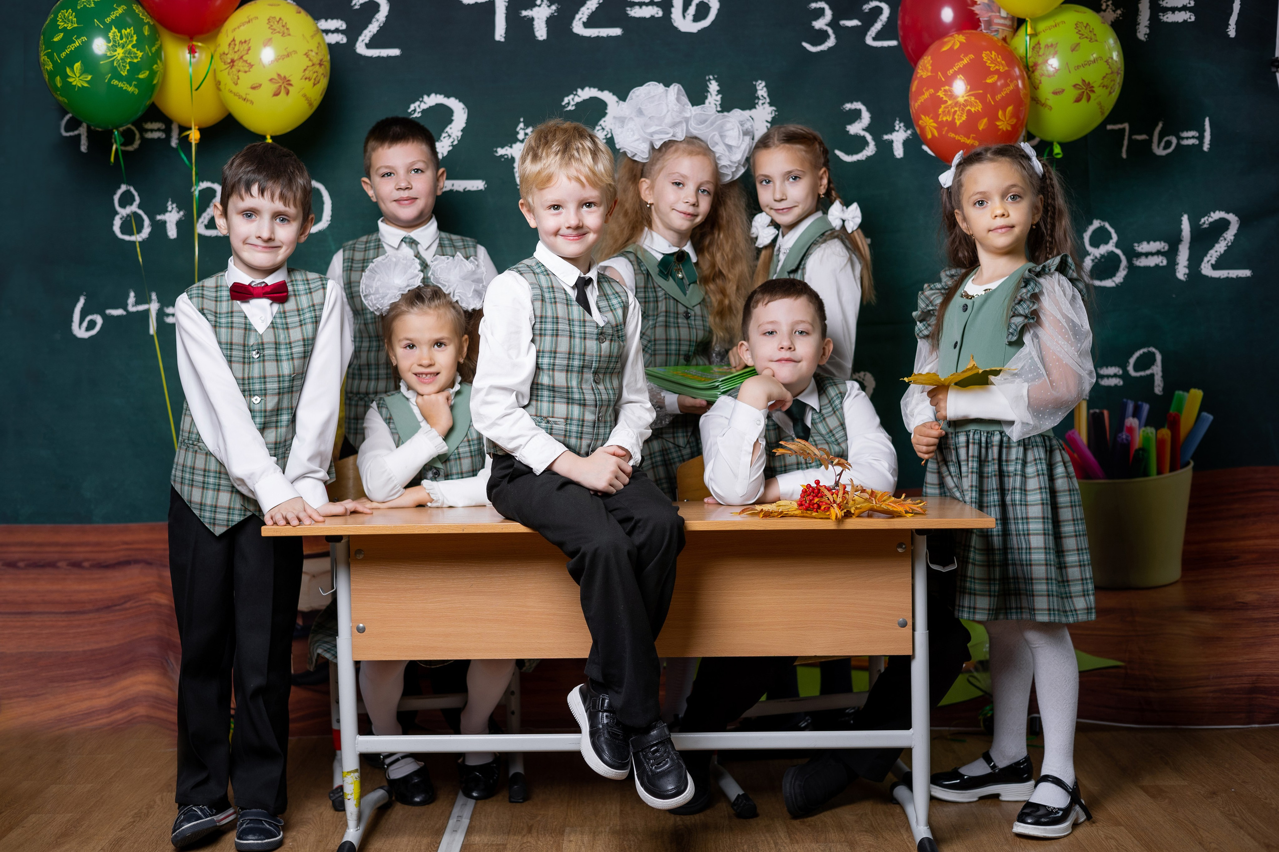 Первоклашки. Выпускные альбомы. Школьный и семейный фотограф Виктория Игнатьева