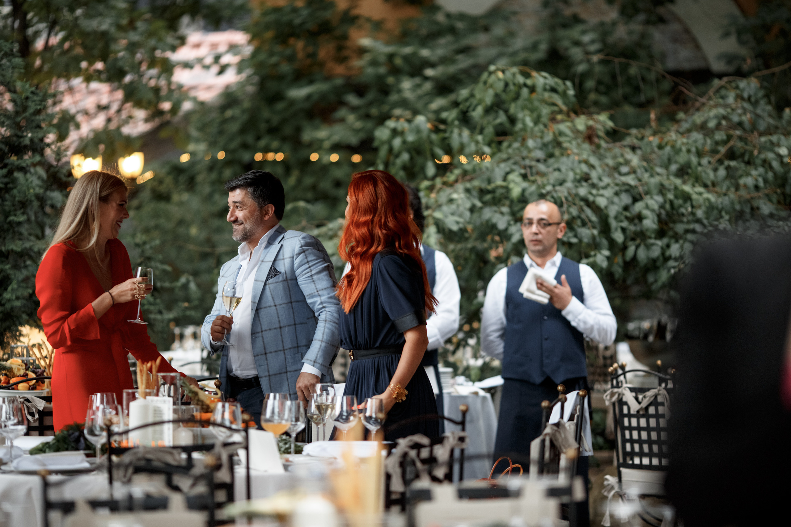 Gala Dinner Rolls-Royce. Anton Prokopenkov Wedding and Portrait Photographer